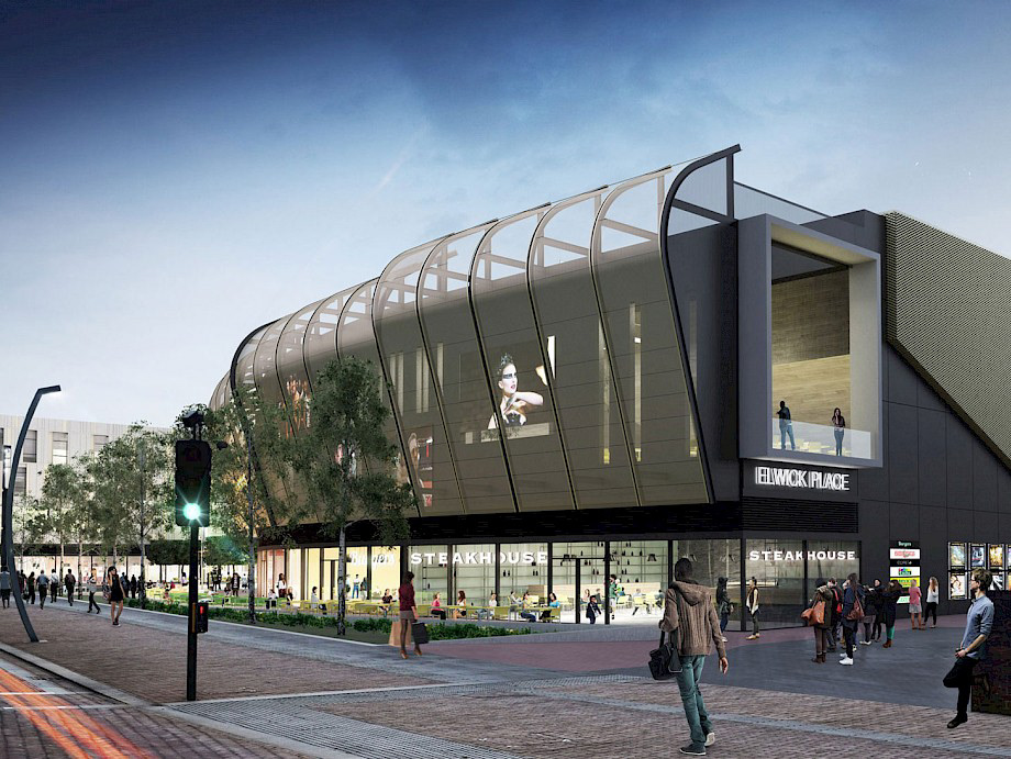 Cinema & Retail Complex in Ashford, Kent
