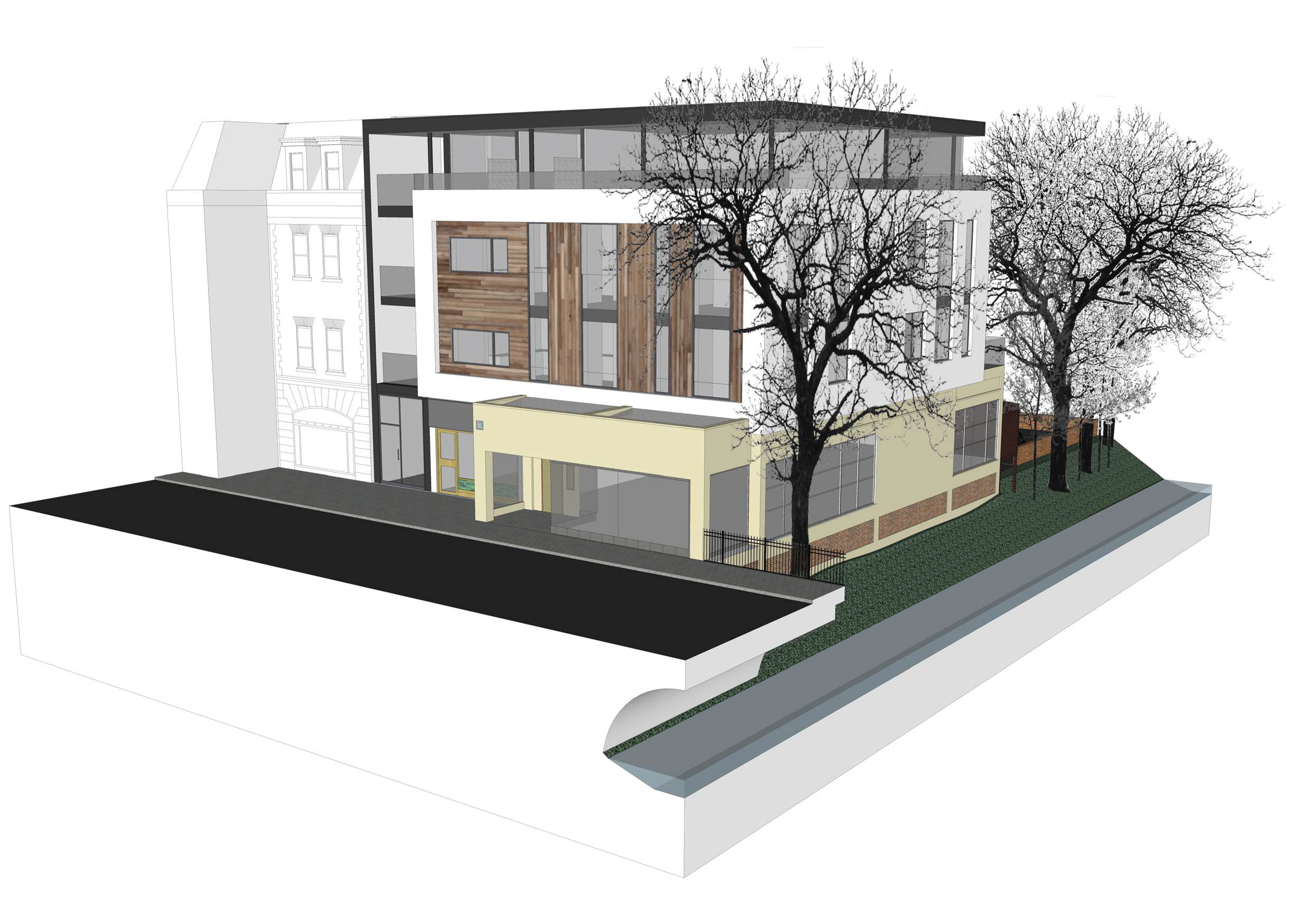 Apartment Building in Staines, Surrey