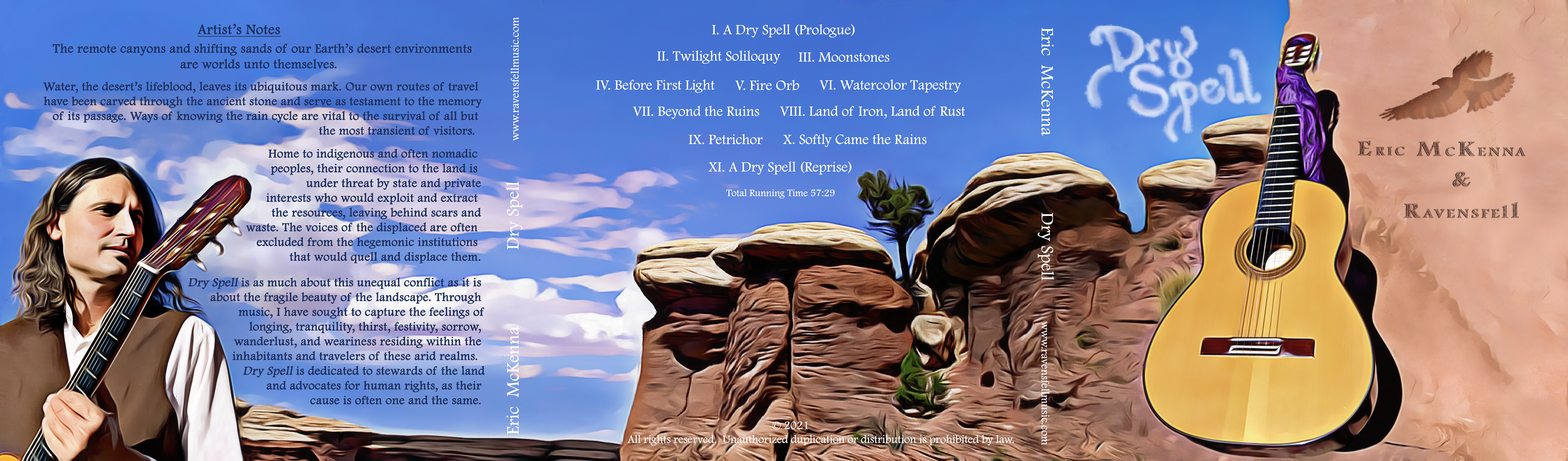 Album cover art for Ravensfell, created using Adobe Photoshop.