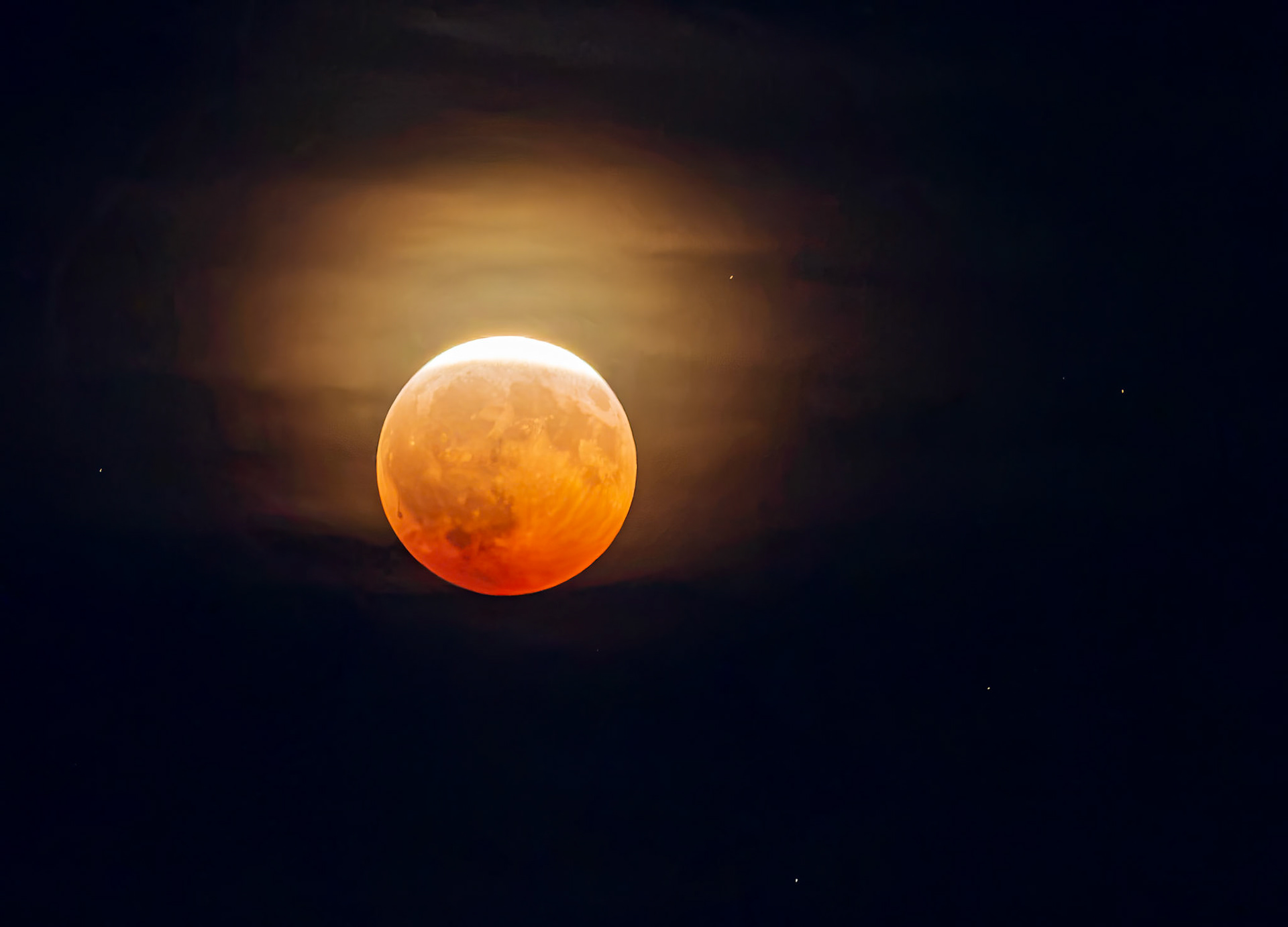 Partial (93%) Lunar Eclipse, Lake Forest Park, WA 8.27.2026