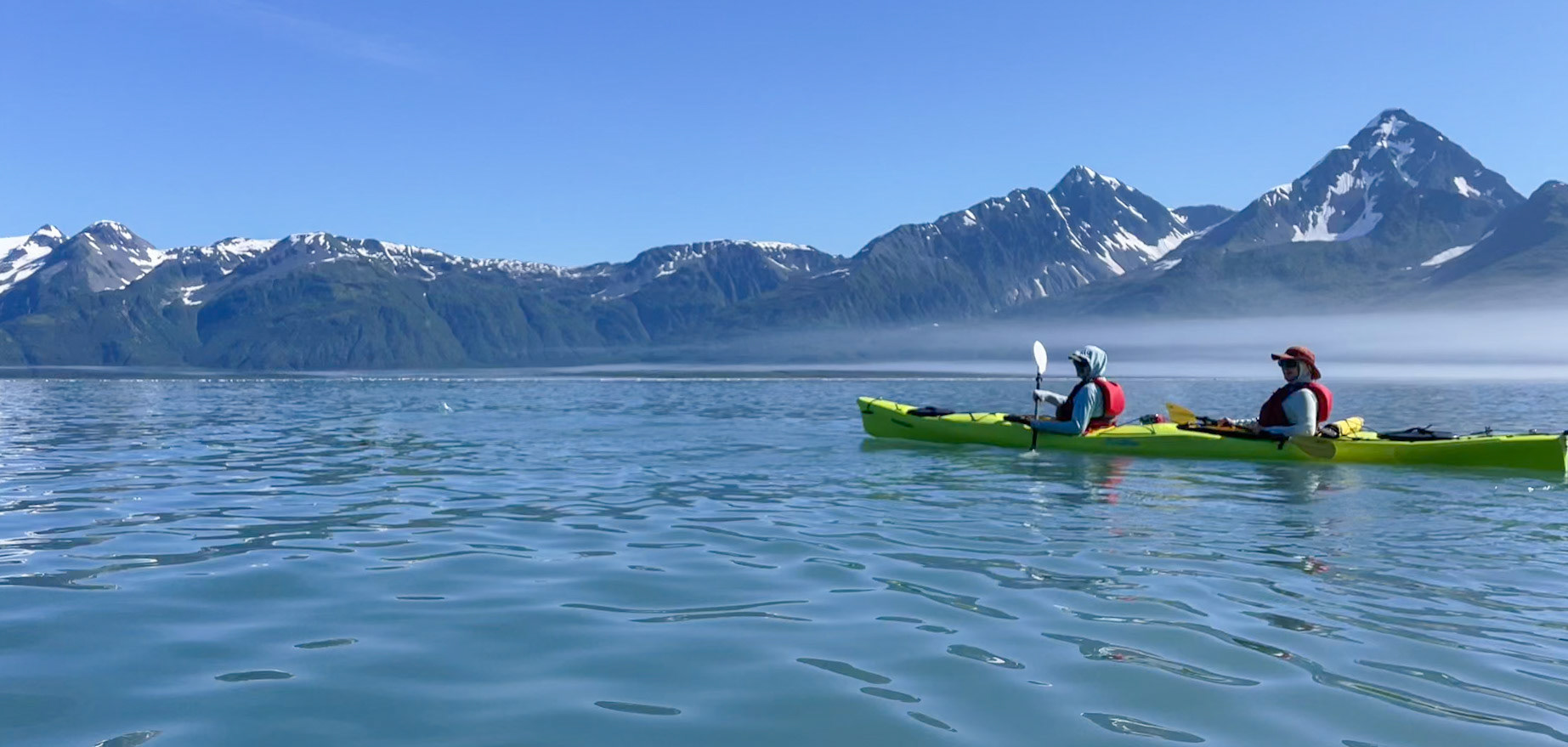 Kayaking, Aialik Bay, Kenai Fjords National Park, AK