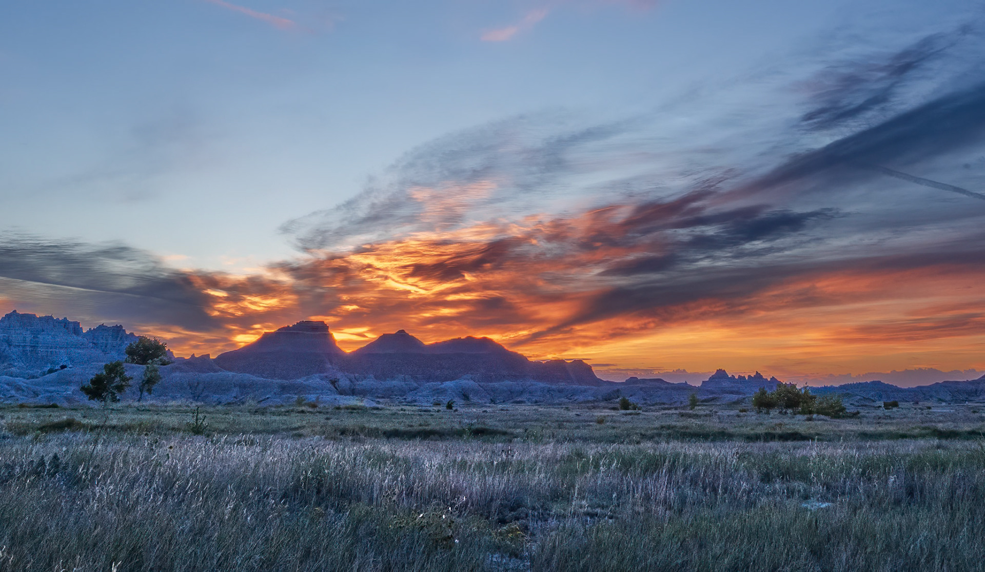 Sunrise, Badlands National Park, SD