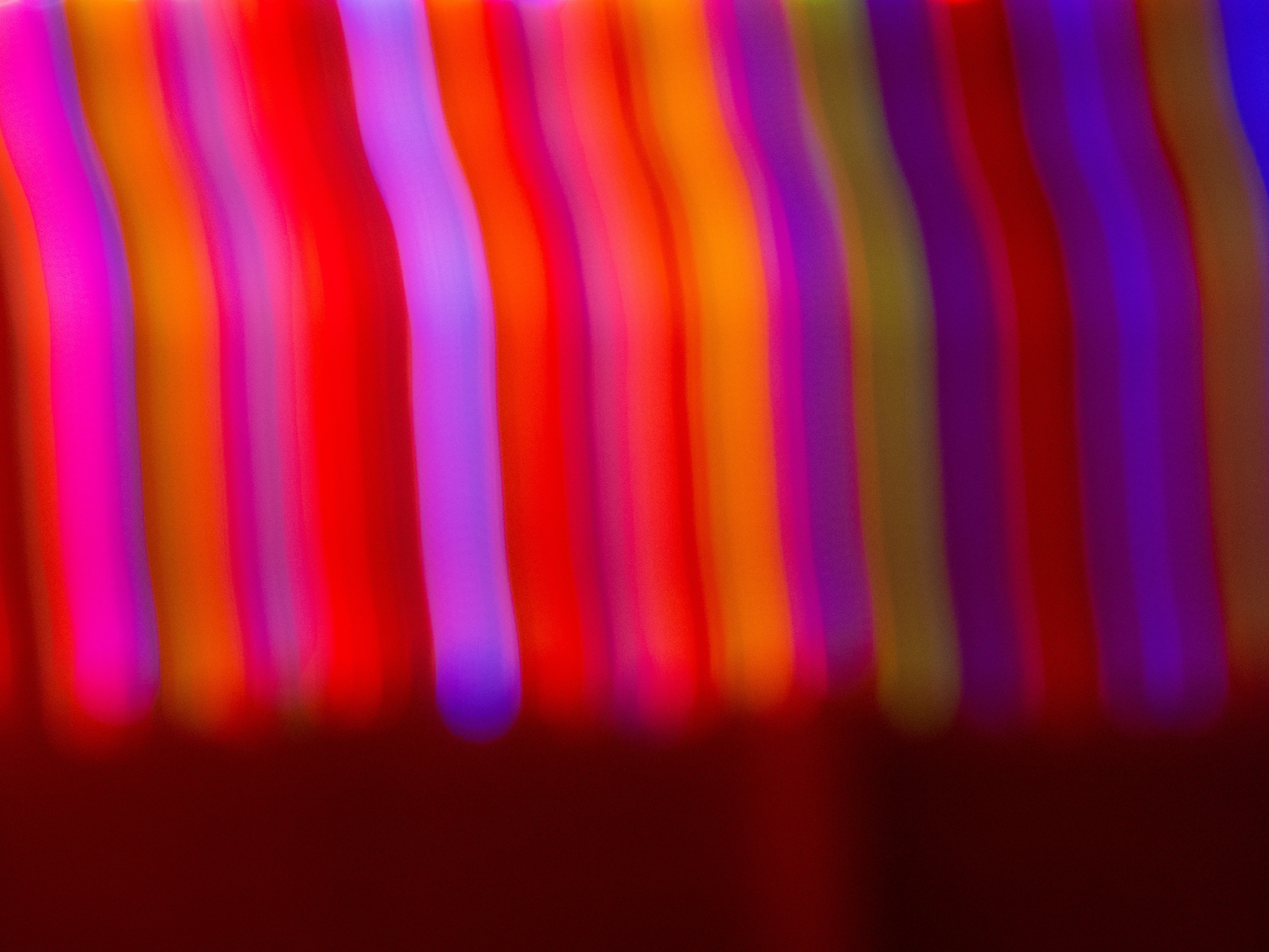Holiday lights in color