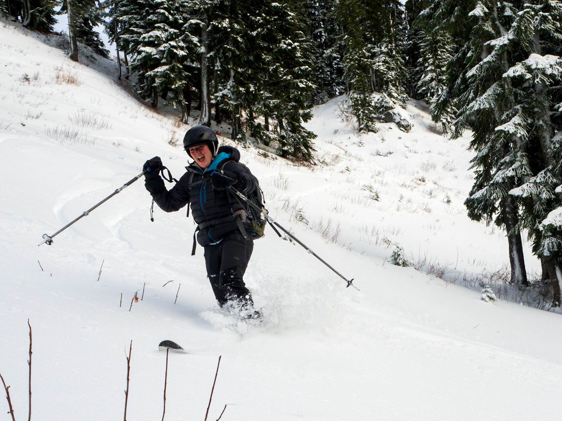 Stevens pass, pre-season