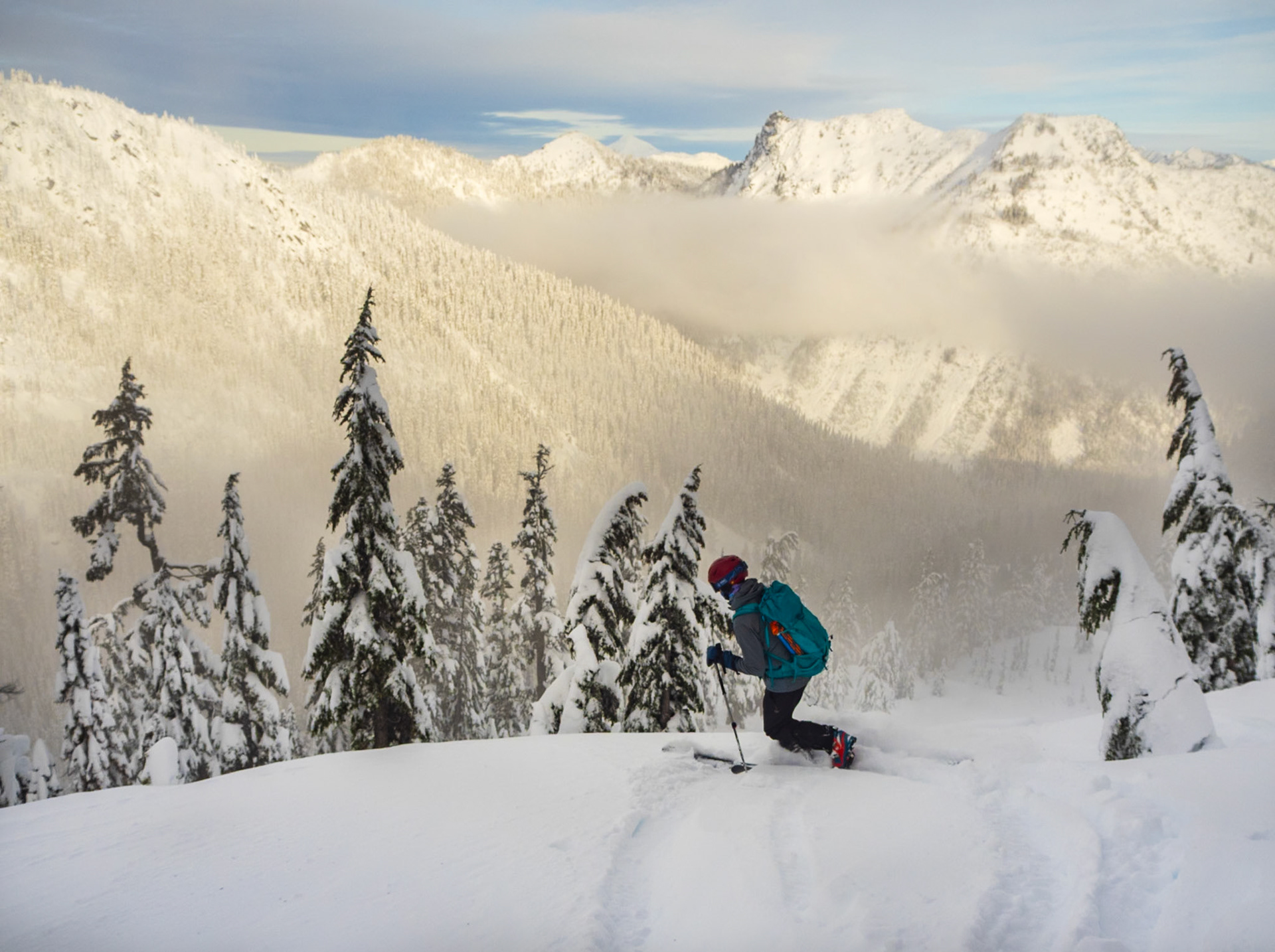 Lichtenburg Mtn, Skyline backcountry, Stevens Pass, WA