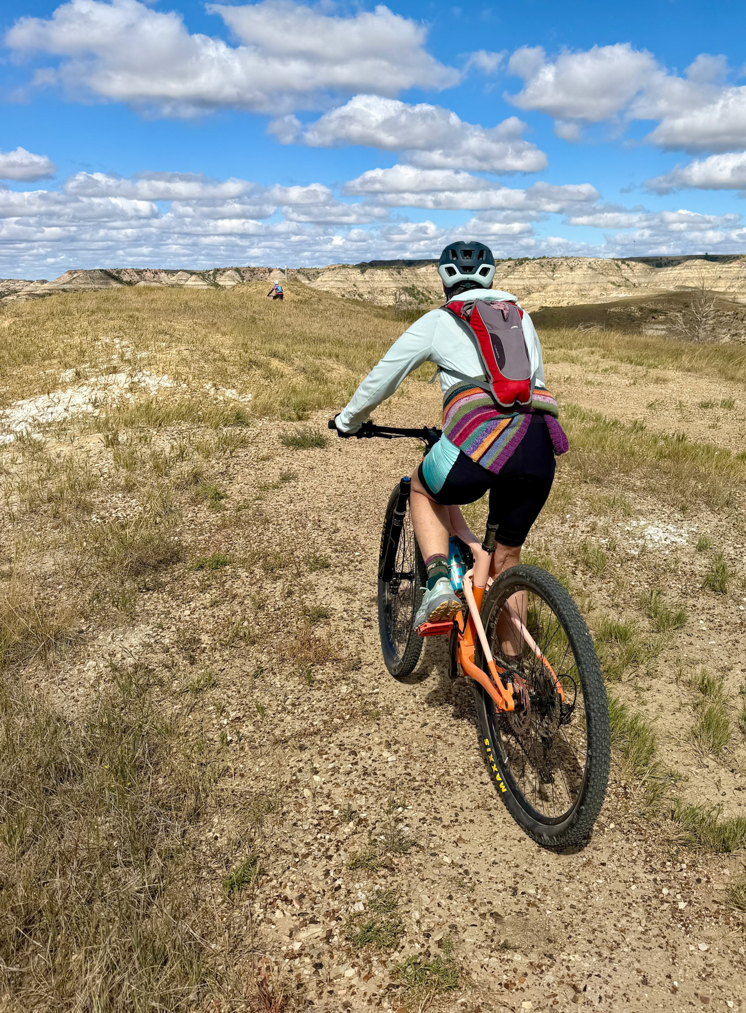 Biking, Maah Daah Hey Trail, Badlands, ND