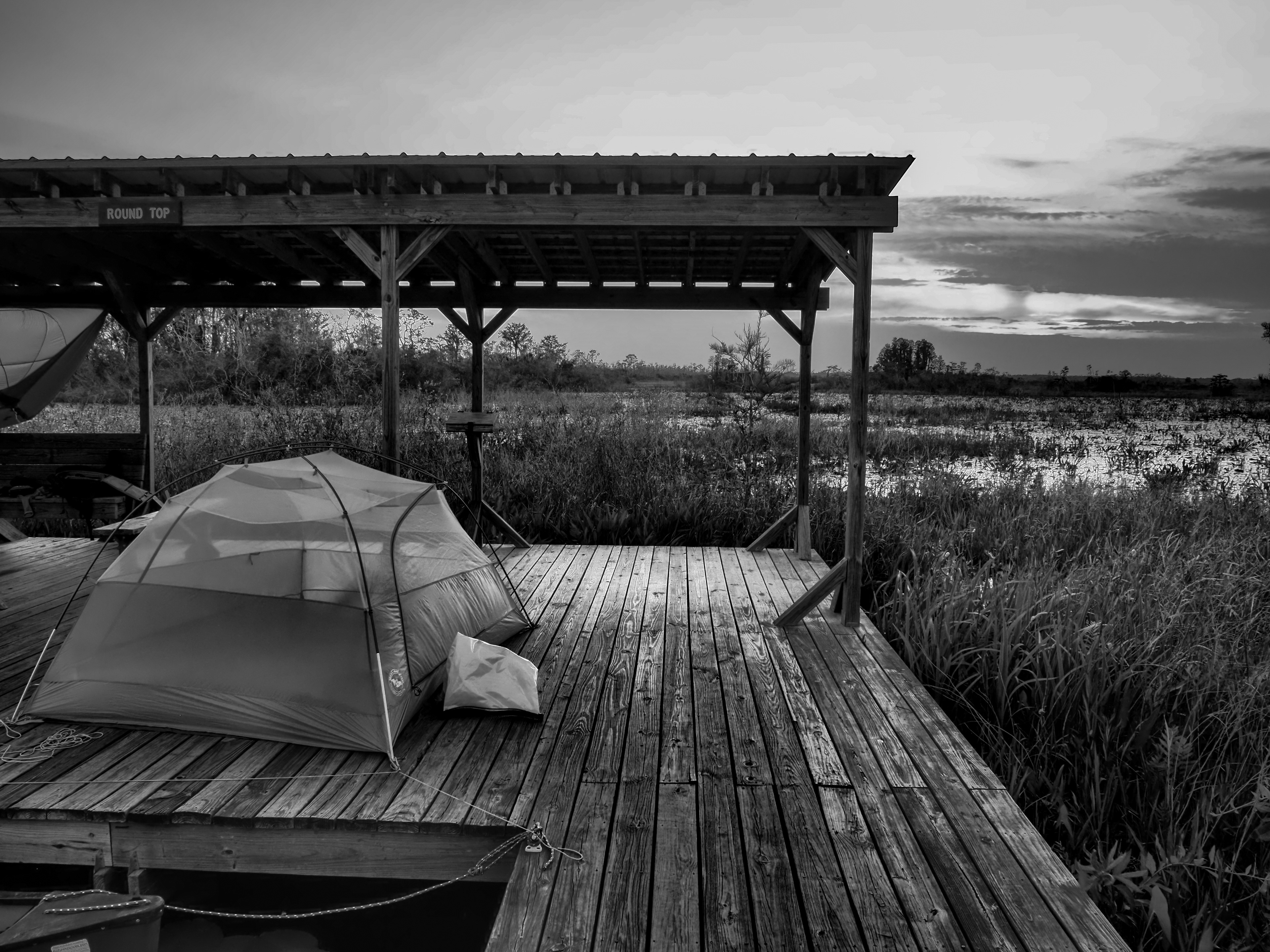 Camp is on platforms