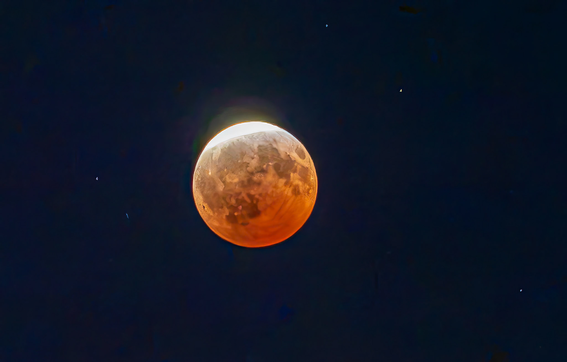 Partial (93%) Lunar Eclipse, Lake Forest Park, WA 8.27.2026