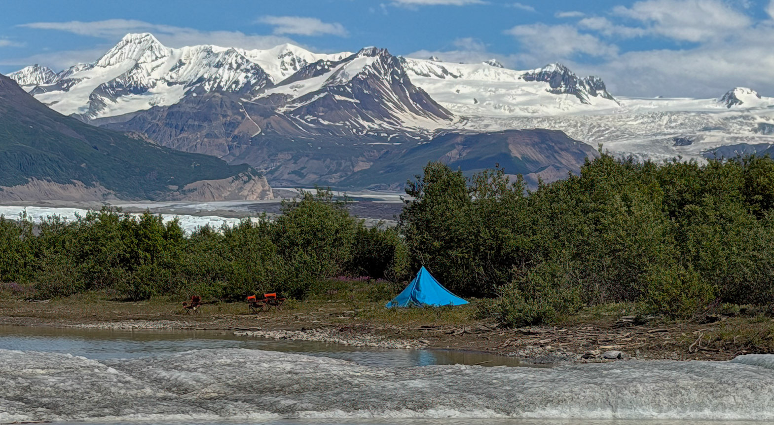 Camping in Wranglell - St Elias National Park, AK