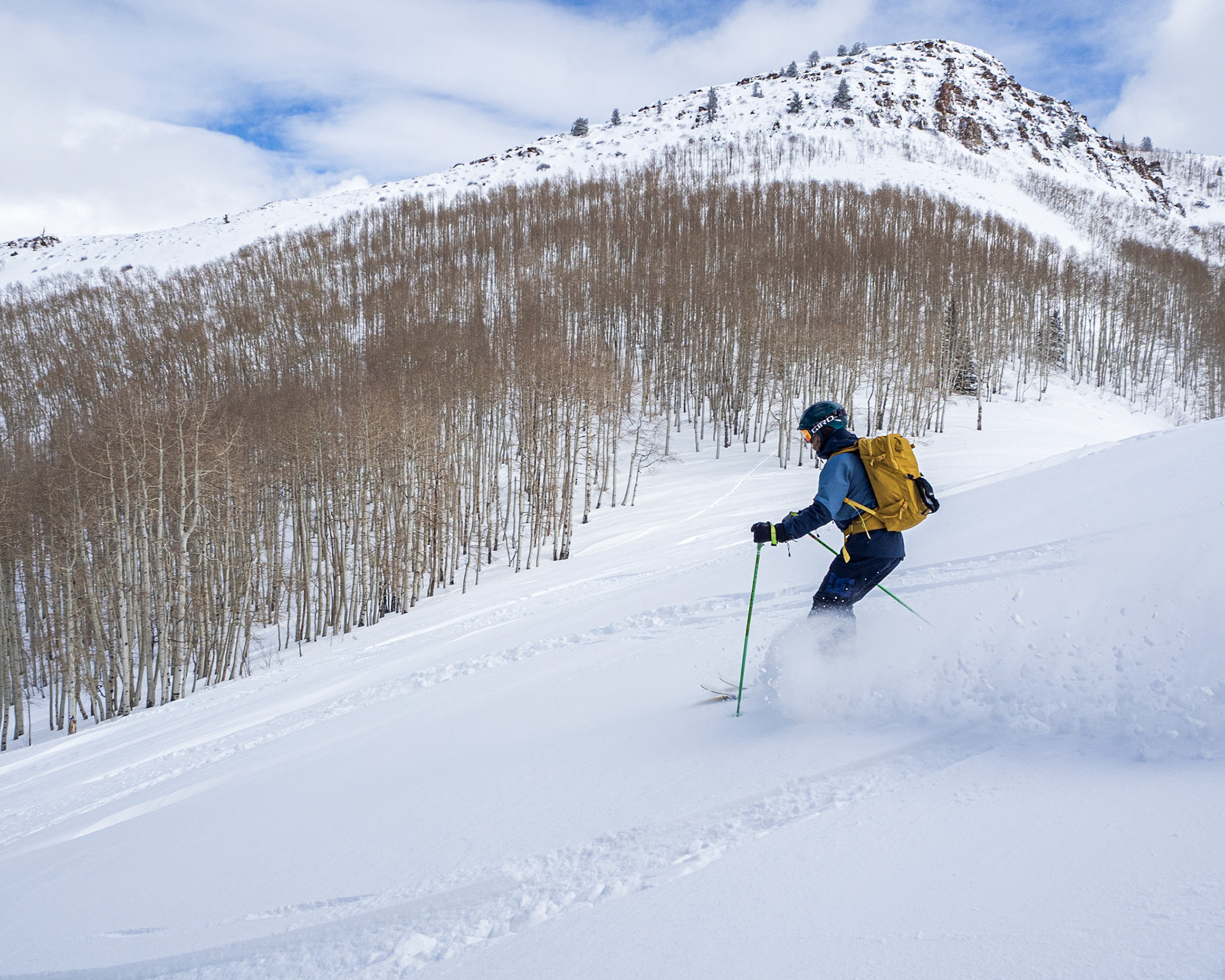 Found powder in Big Cottonwood Canyon, Utah