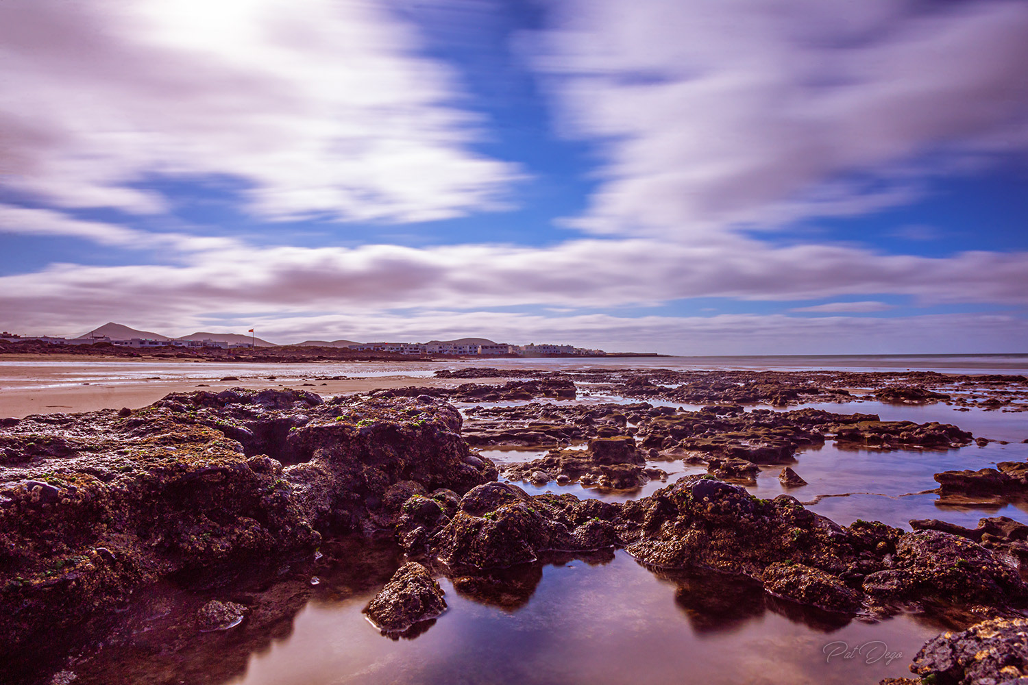 famara lanzarote long exposure pat dego