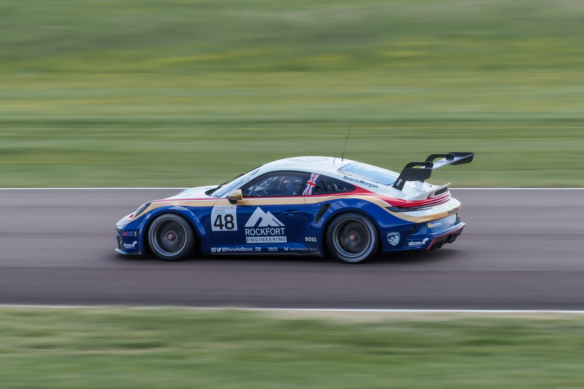 BTCC Qualifying Day Porsche Carrera Cup- Thruxton