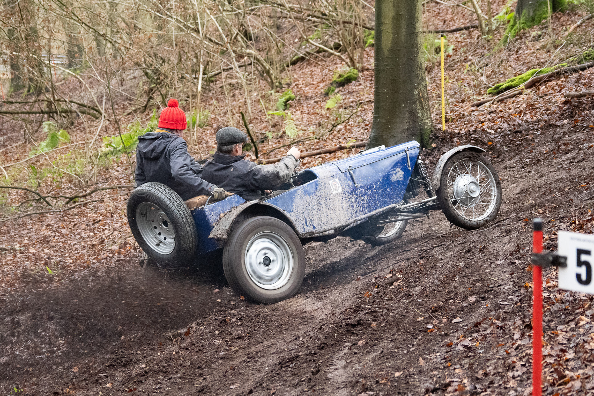The Plum Pudding Trial - 750MC  Sporting Trial. Near Petersfield.