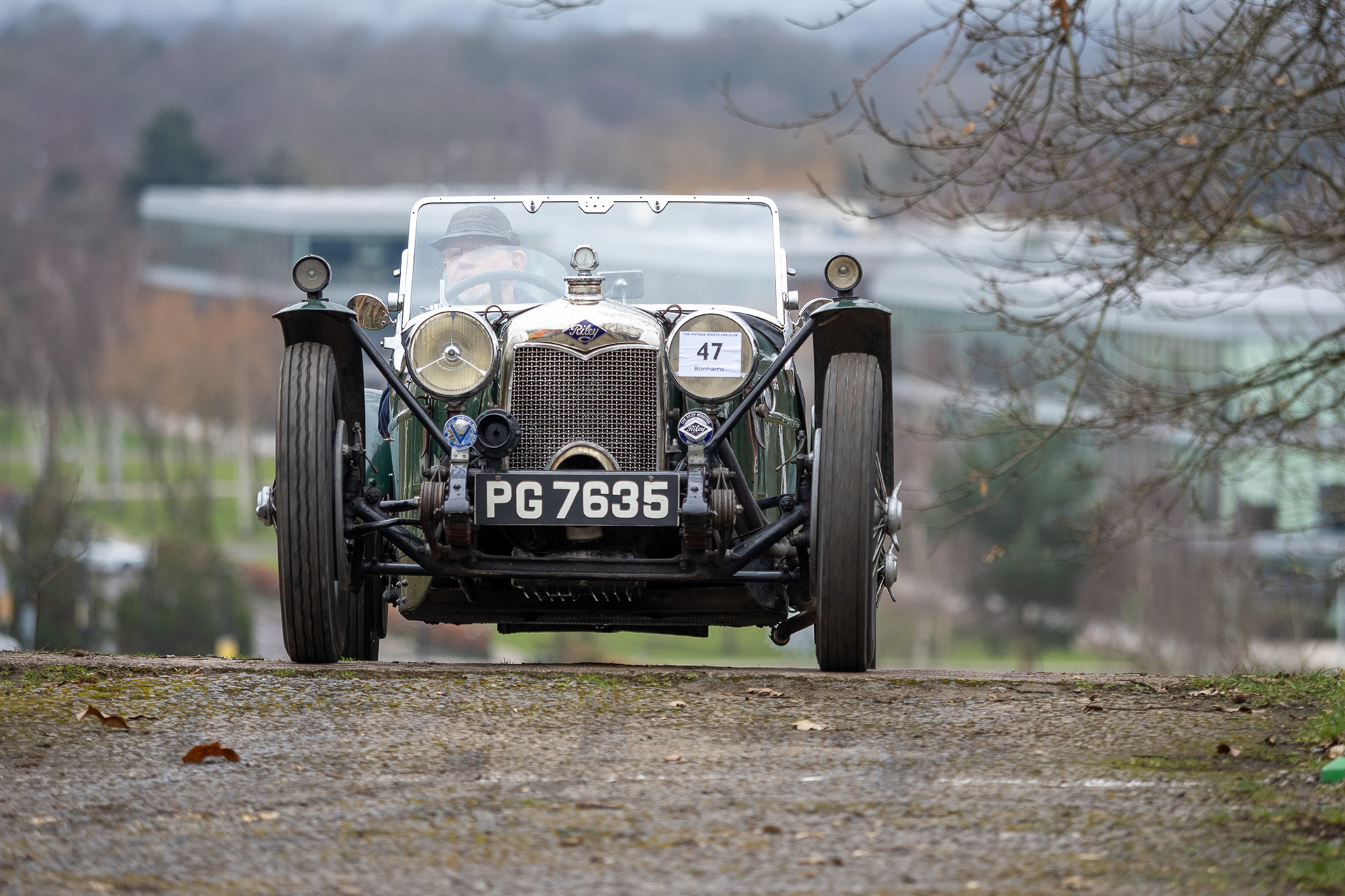 VSCC Driving Tests at Brooklands Museum