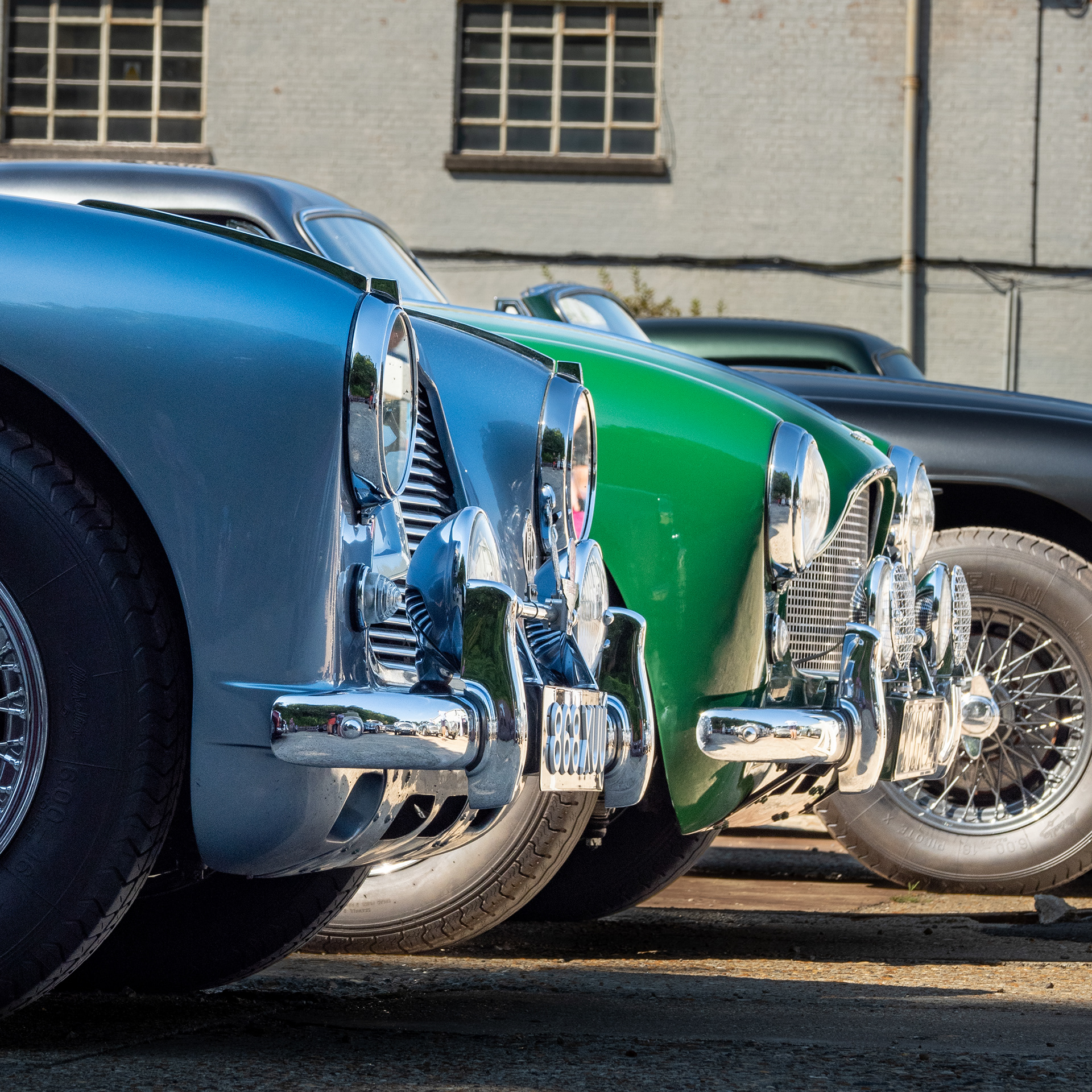 Aston Martin Heritage Day at Brooklands Museum