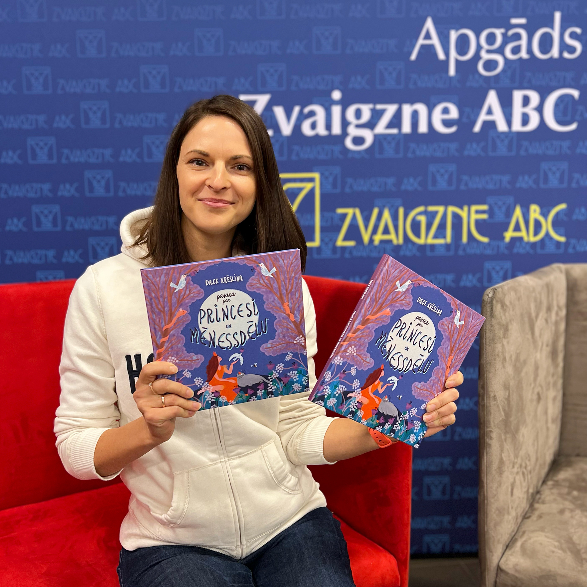 Dace Krēsliņa apgāda Zvaigzne ABC telpās