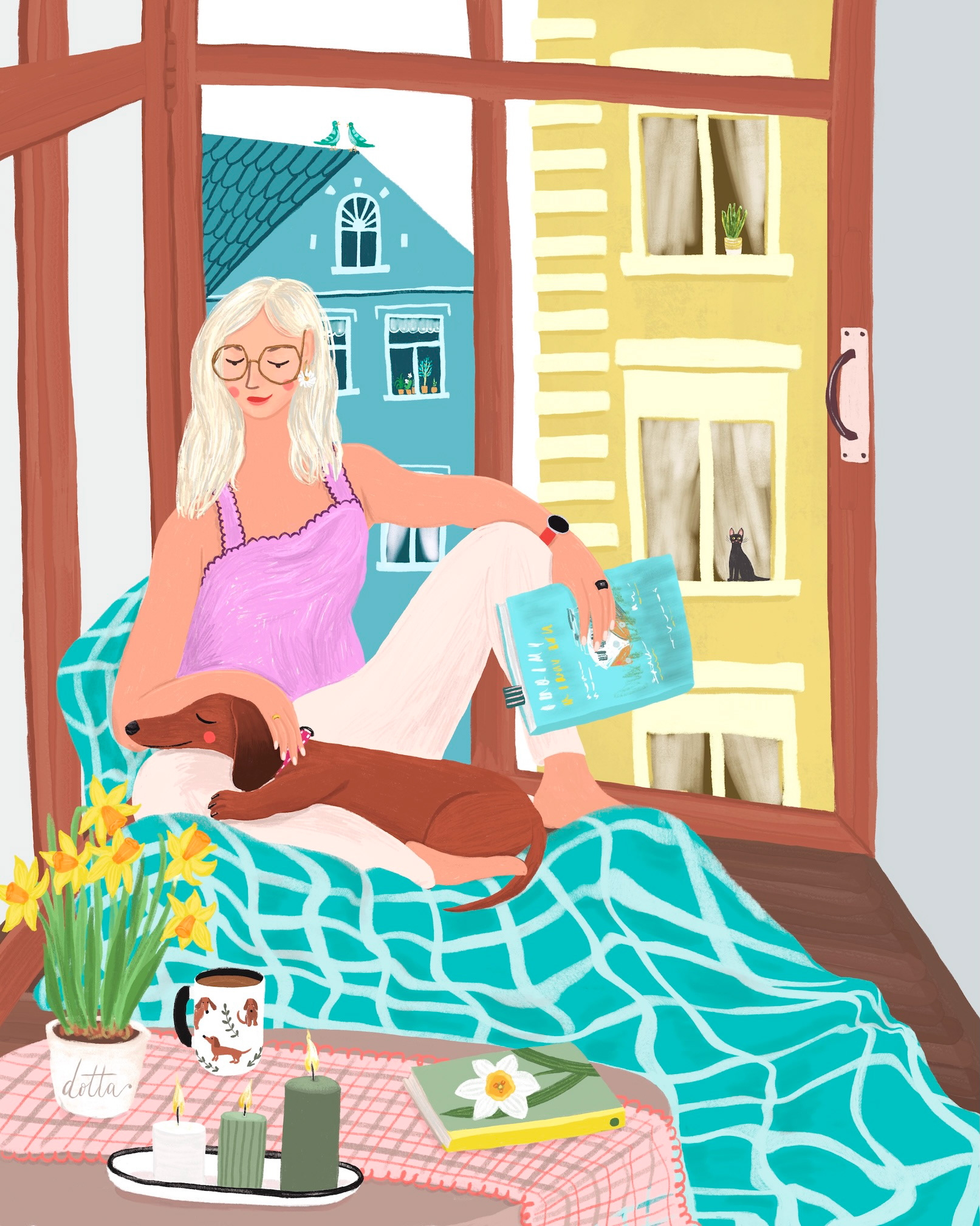 Ilustrācija "Taksītis", 2025