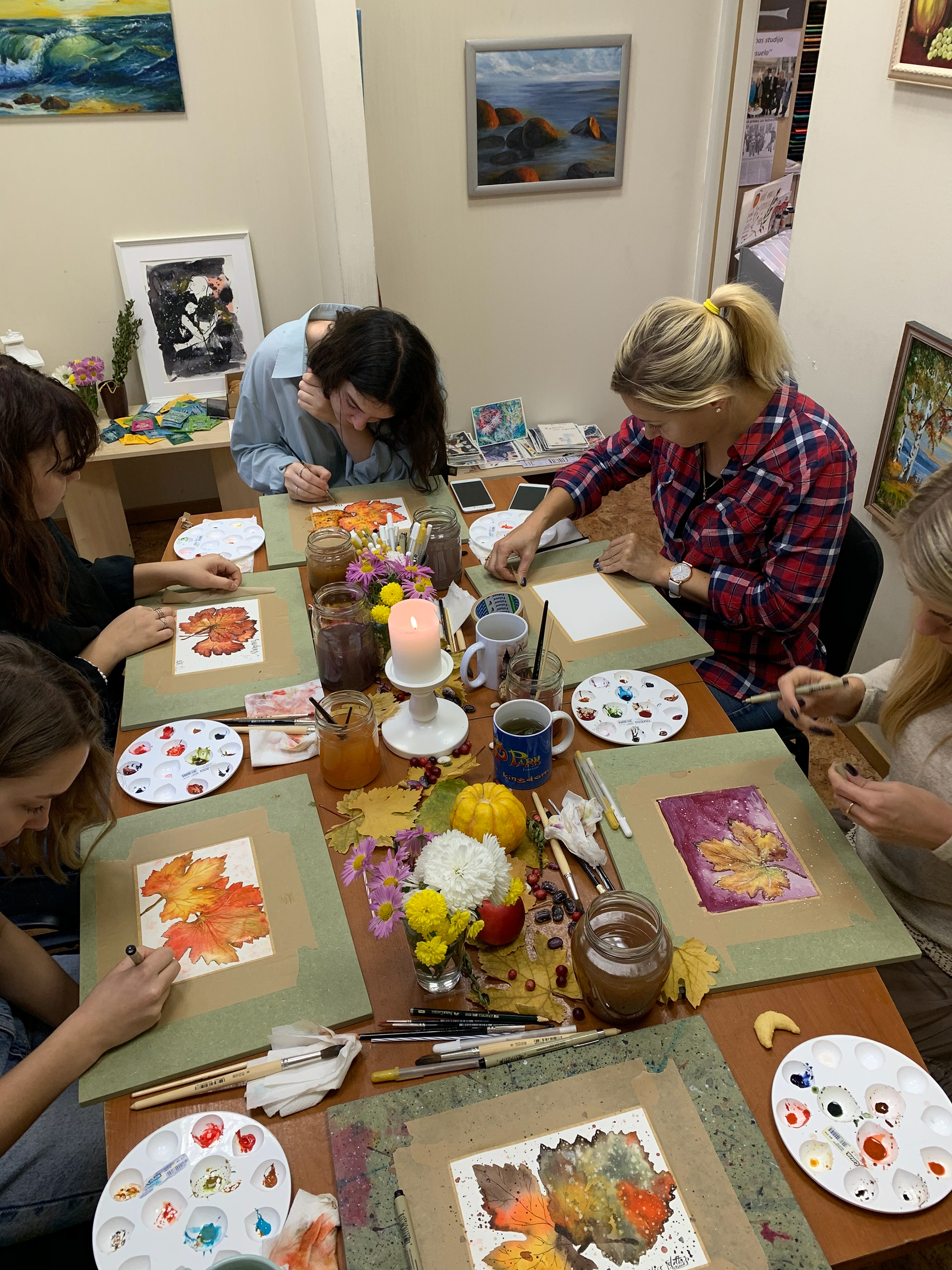 Akvareļu darbnīca pieaugušajiem