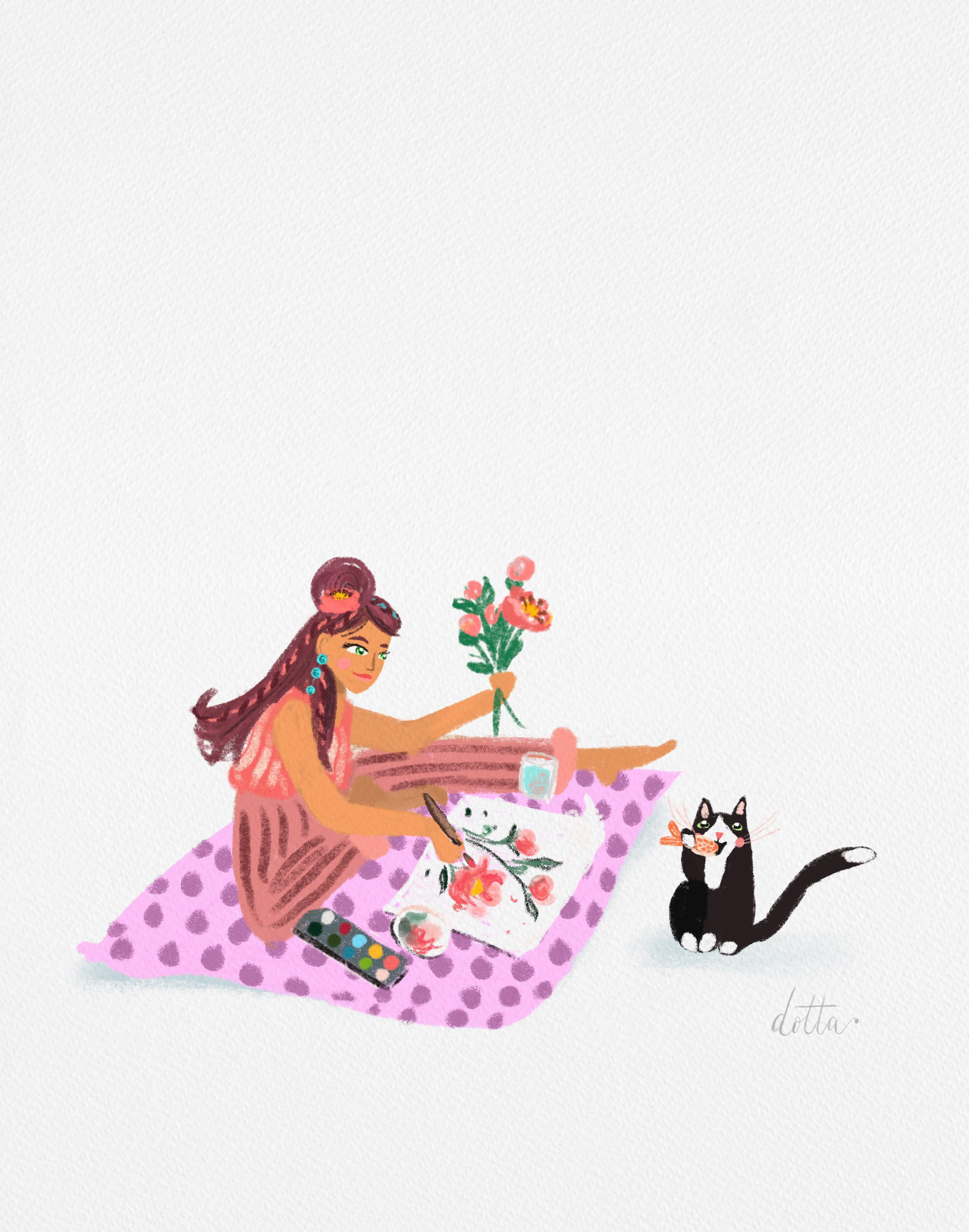 Ilustrācija grāmatai Pasaka par Jūras dziesmu