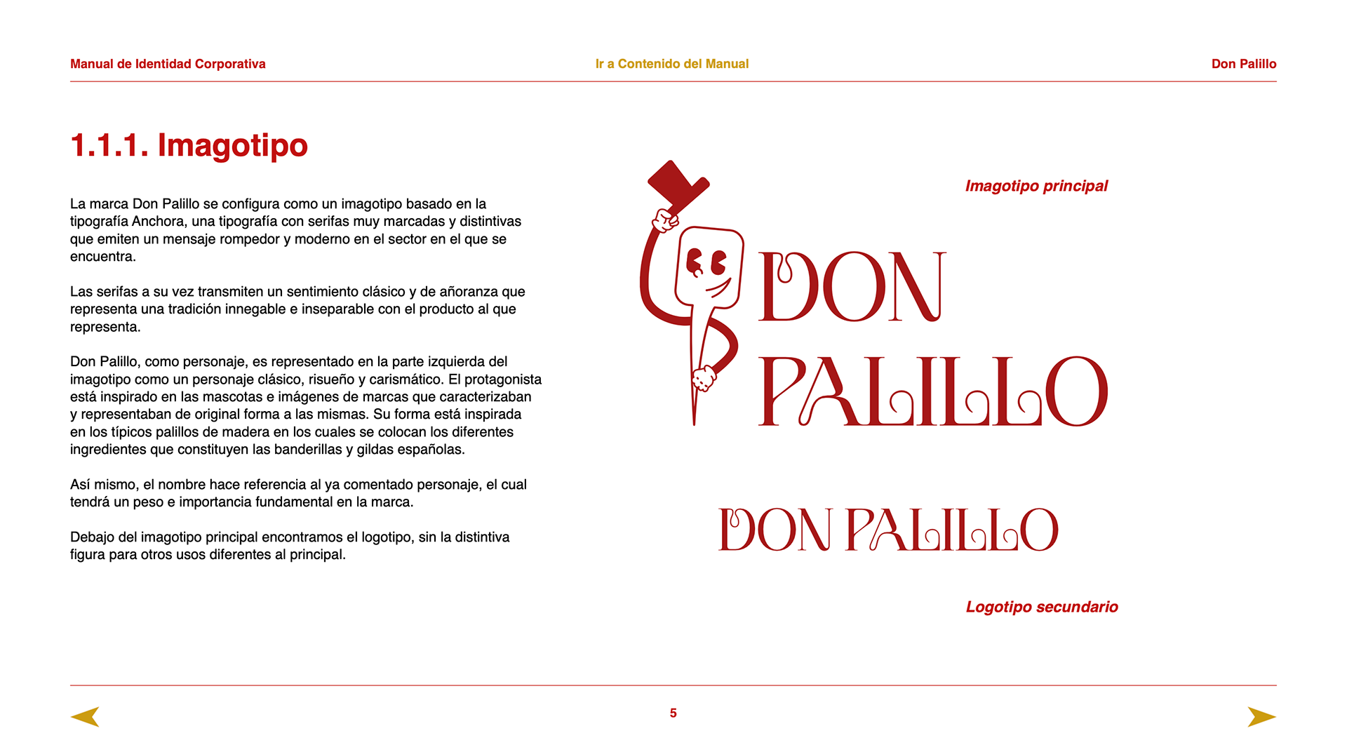 1.1.1. Del manual de identidad corporativa