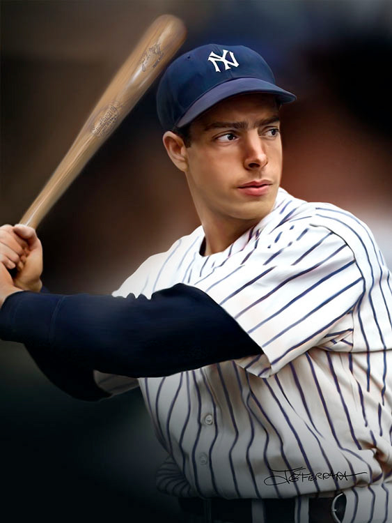 JOe DiMaggio - "The Yankee Clipper" 9× World Series champion (1936–1939, 1941, 1947, 1949–1951)