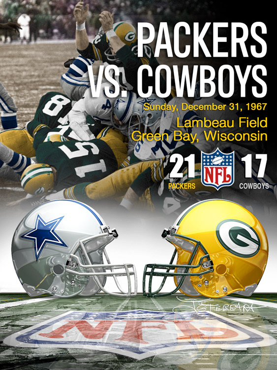 Ice Bowl 1967 - Green Bay vs. Dallas