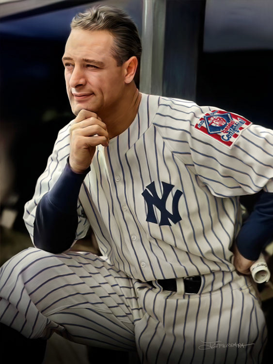 Lou Gehrig - New York Yankees