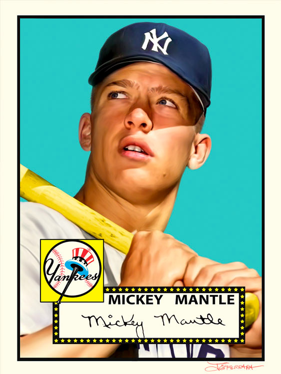 Mickey Mantle - Rookie Card