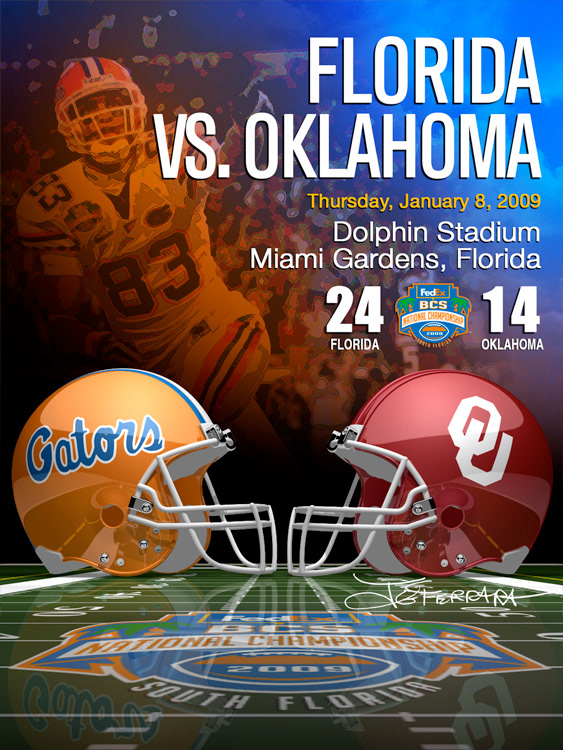 2009 National Championship, Florida vs. Oklahoma