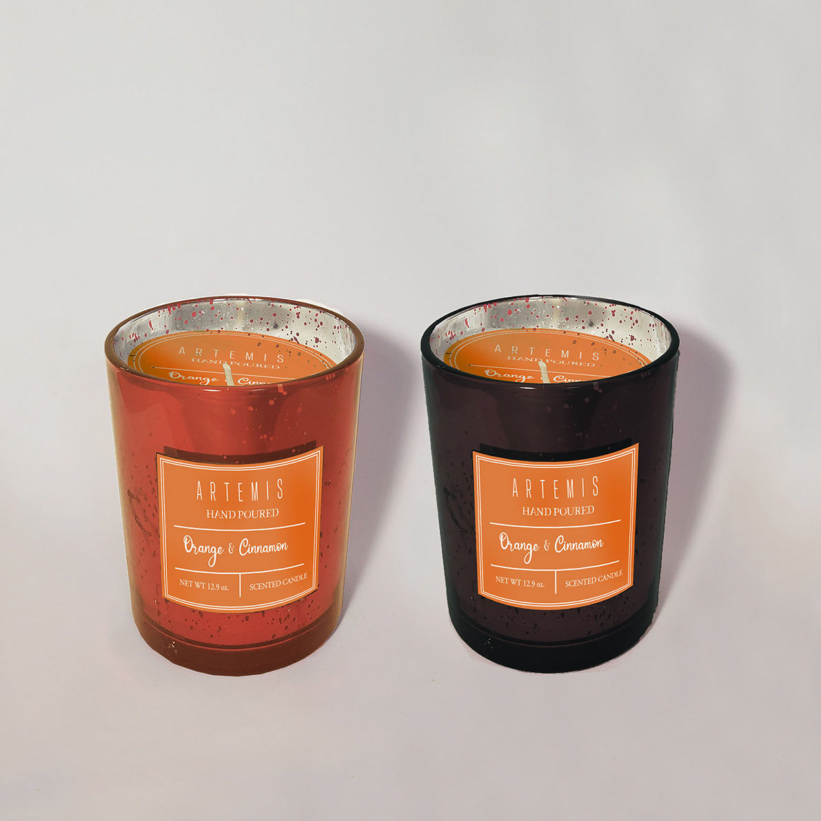 Renee Hunt Halloween Themed Scented Candles