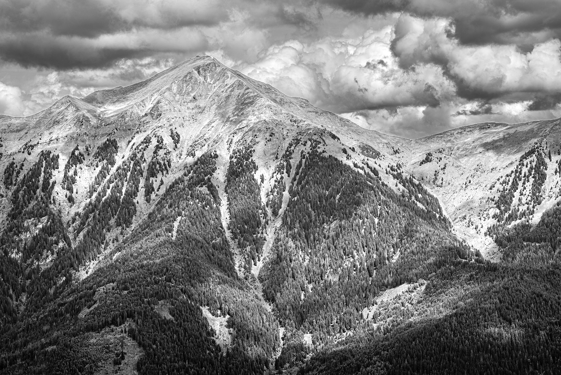 Alps of Bad Gastein in Austria