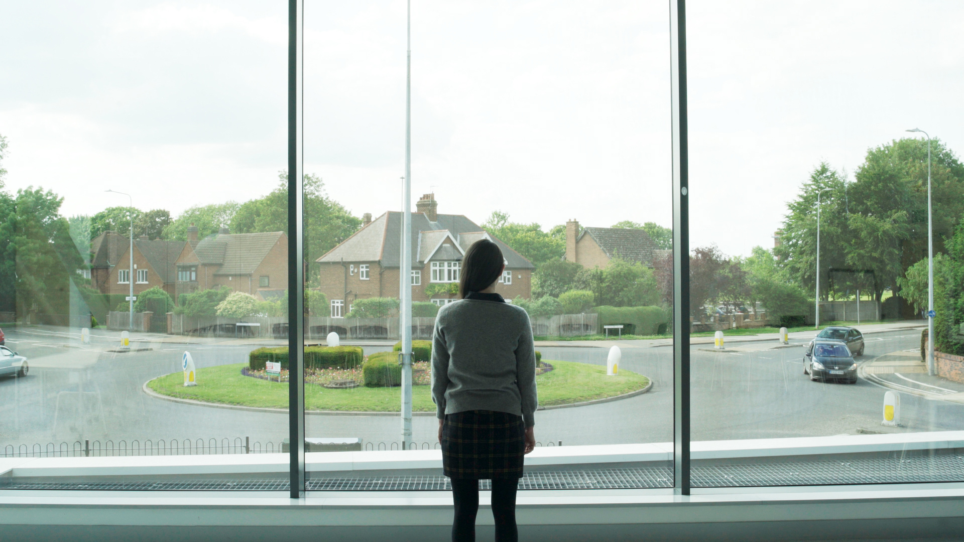 RAW Camera File - Pre Grade and with Crew Reflections in the Glass