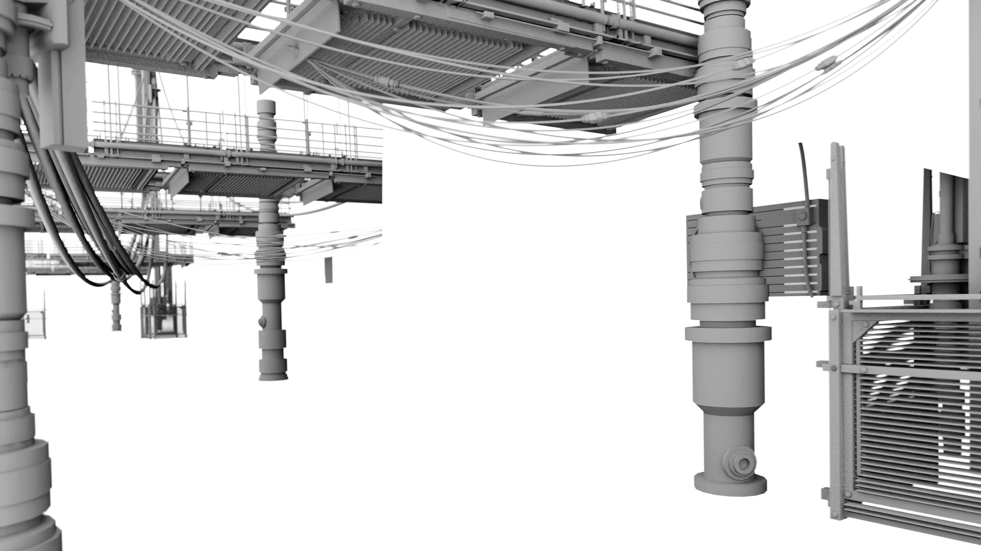 AO/Clay Blockout of Geometry