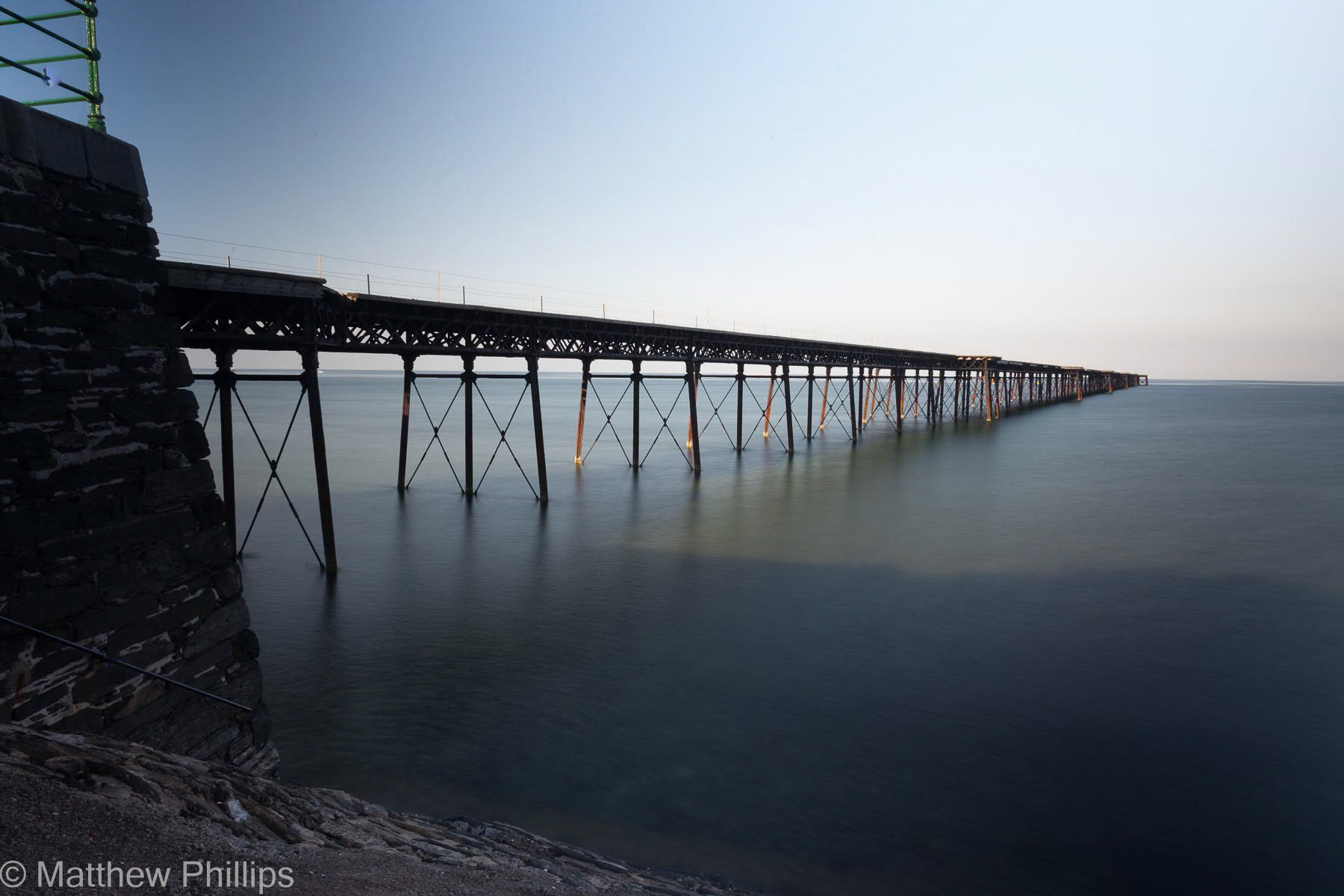 Paddle steamer pier, Ramsey Isle of Man