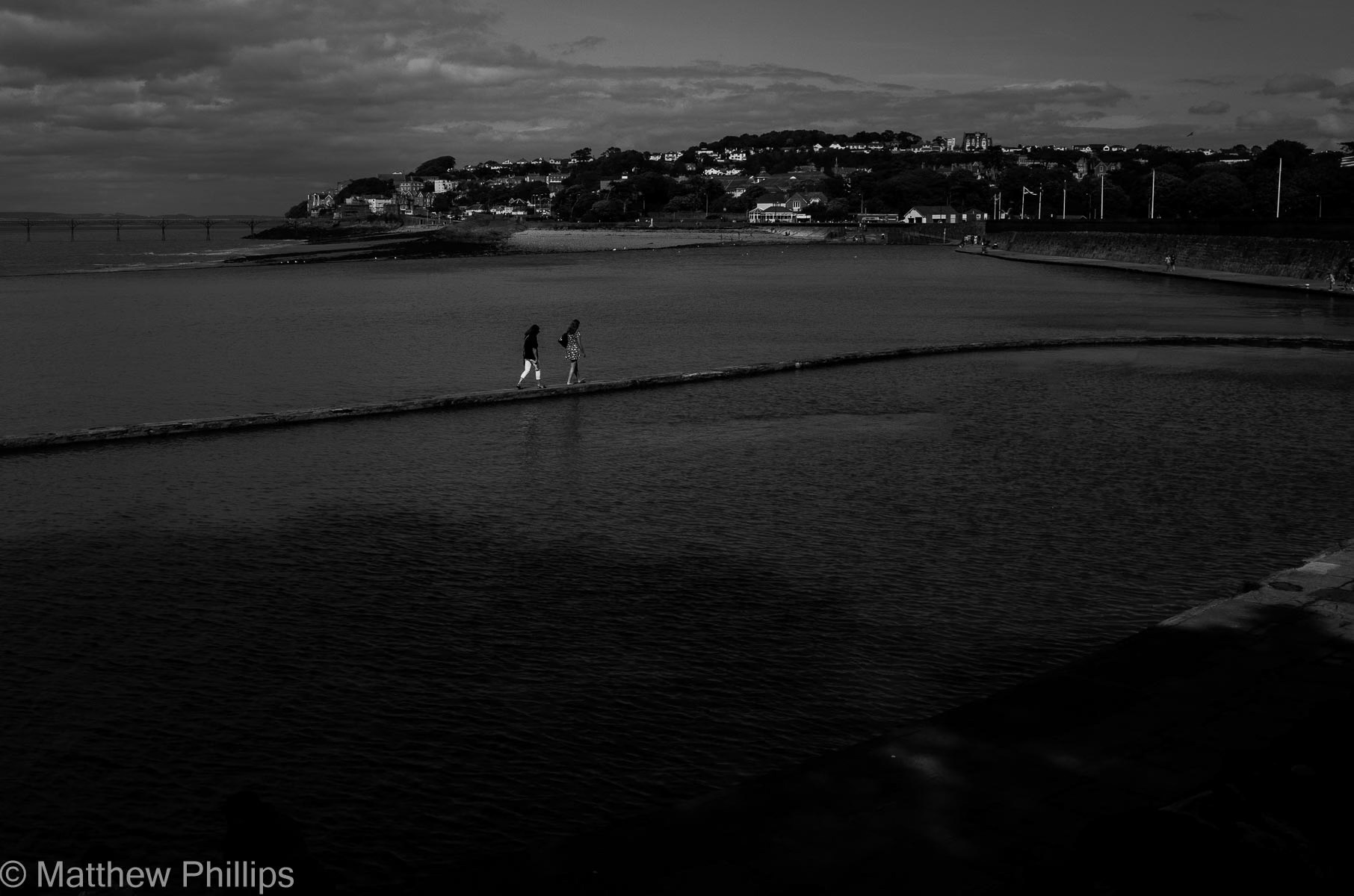 Sea pool promenade