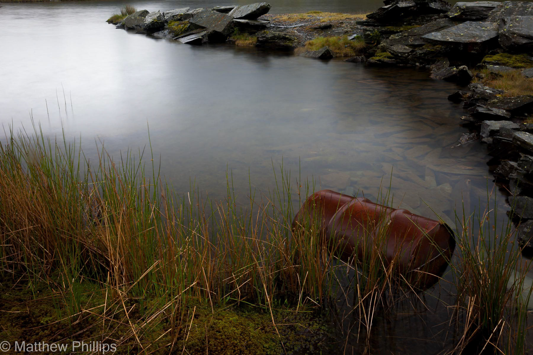 Llyn Cwmorthin near Tanygrisiau, Snowdonia