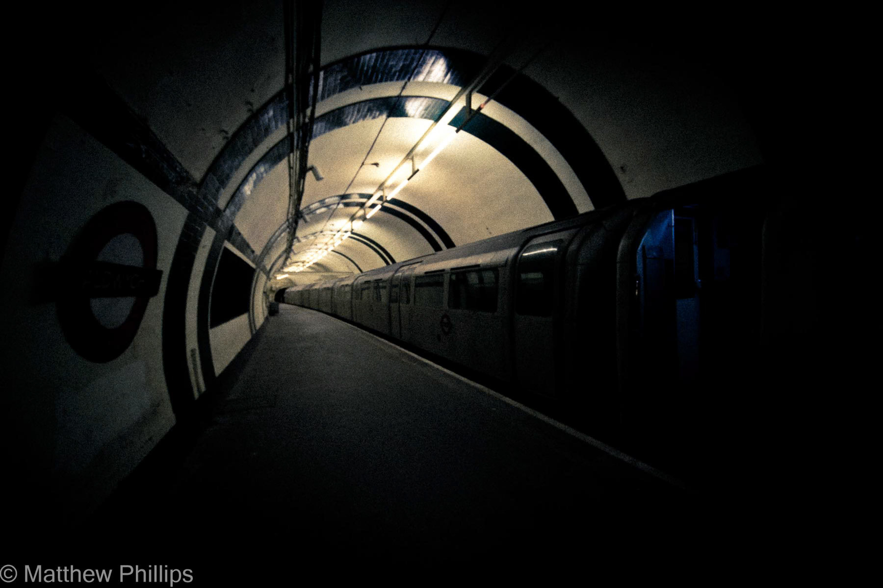 Abandoned tube station