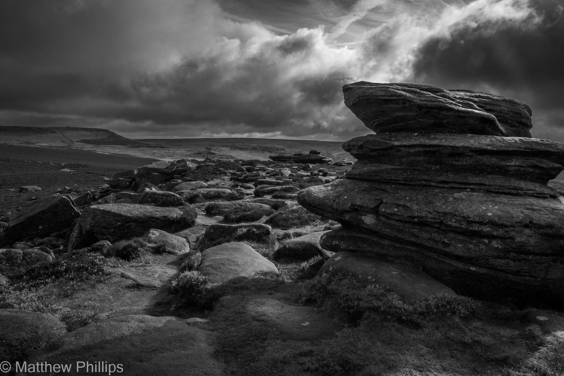 Burbage moor, Peak district