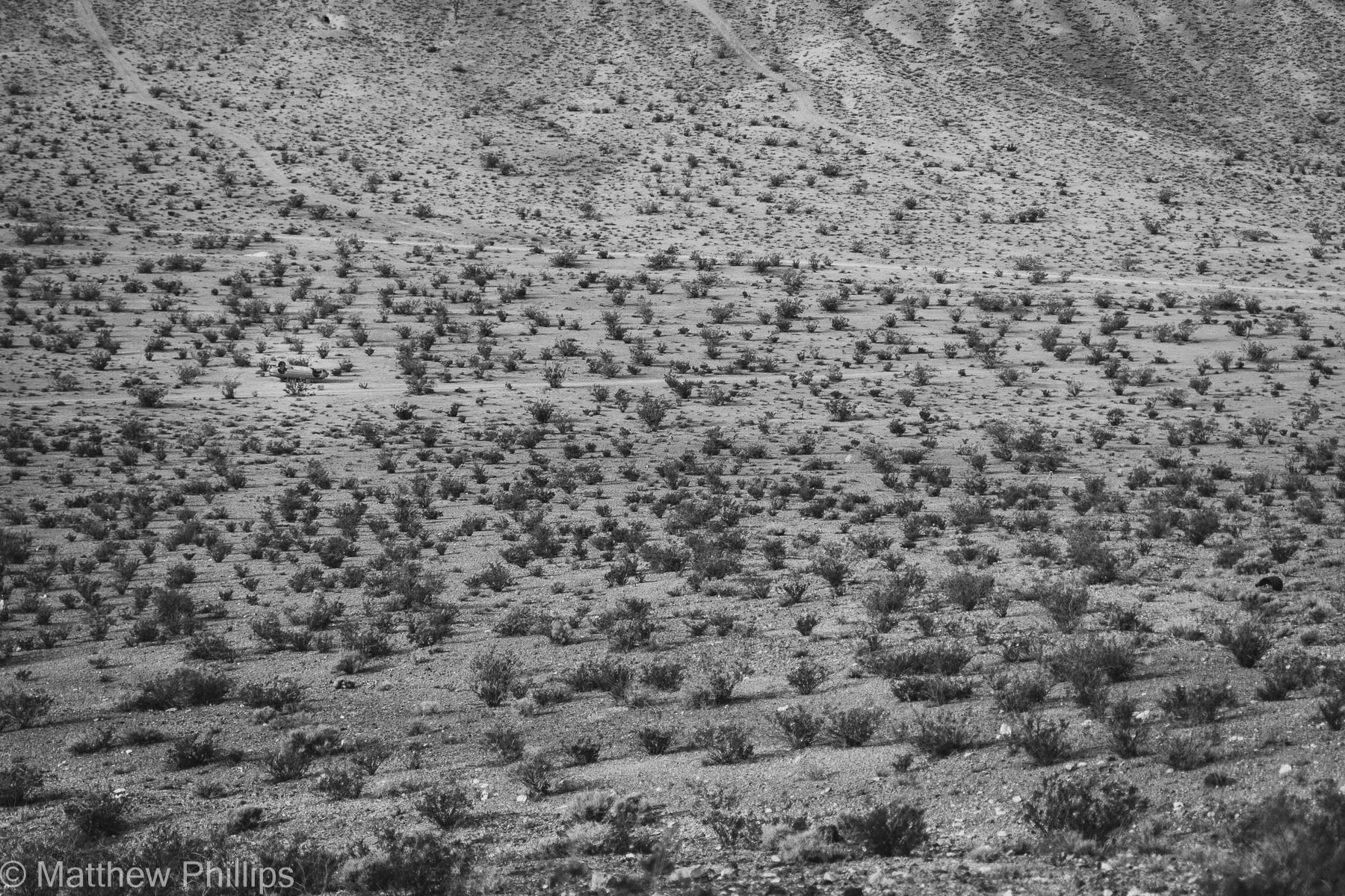 Dead car in Death Valley