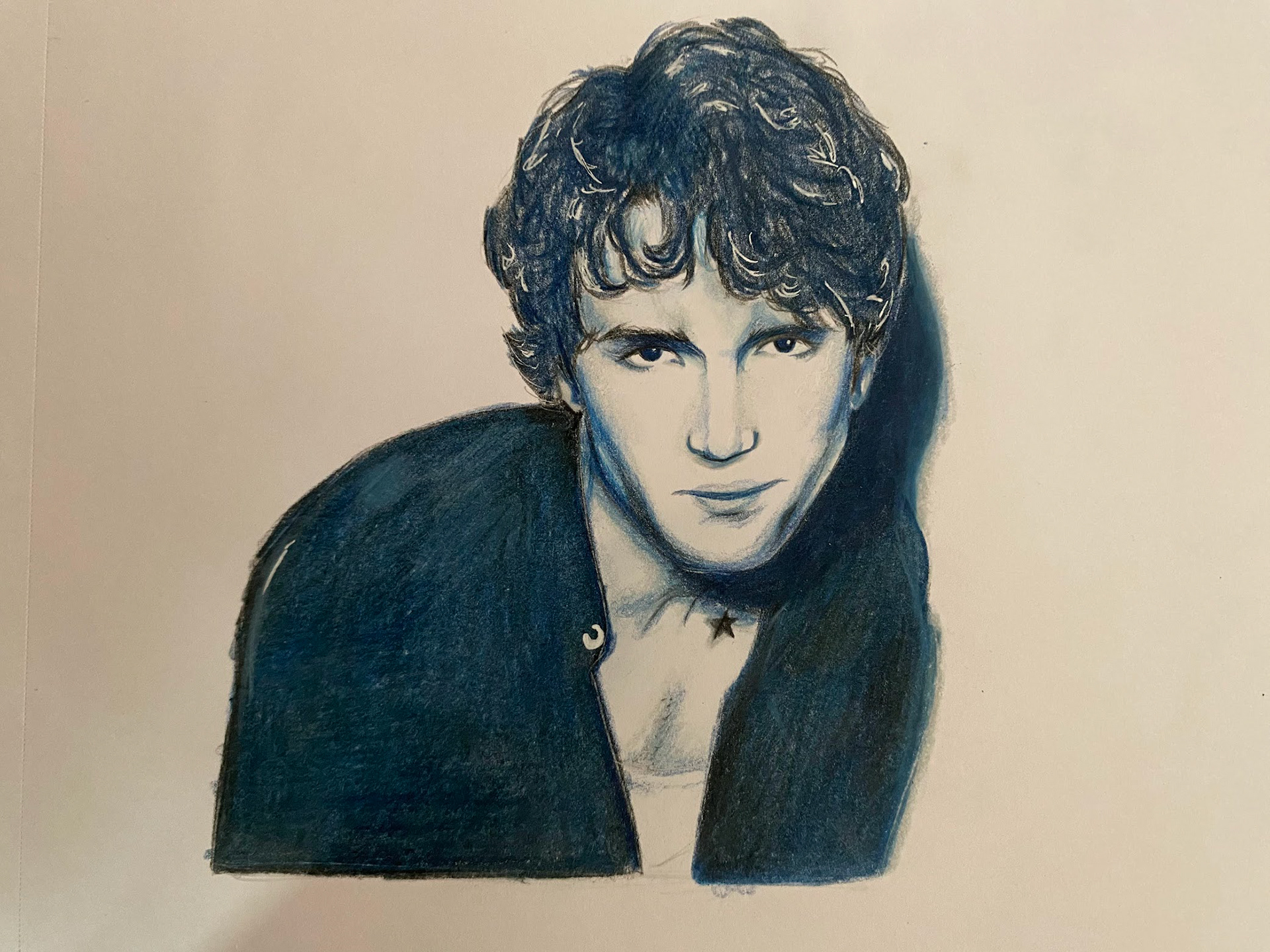 Elijah Hewson- Color Pencil on Paper