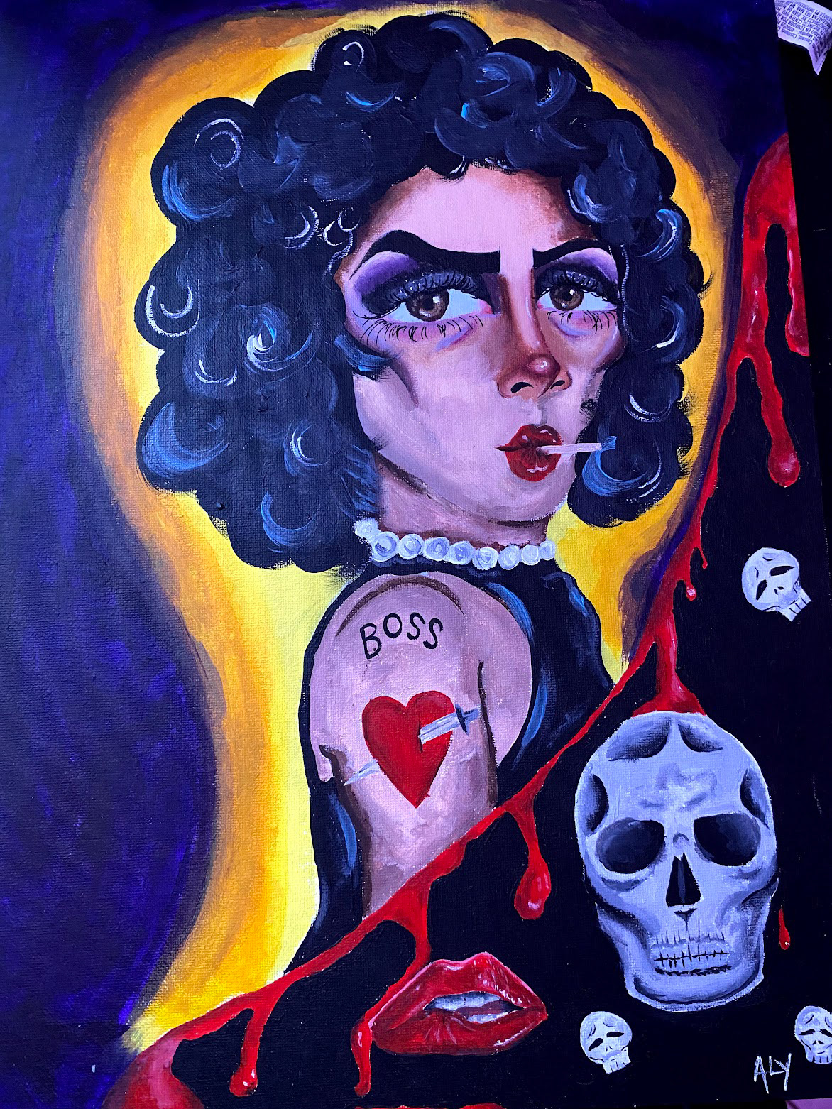 Rocky Horror - Acrylic on Canvas