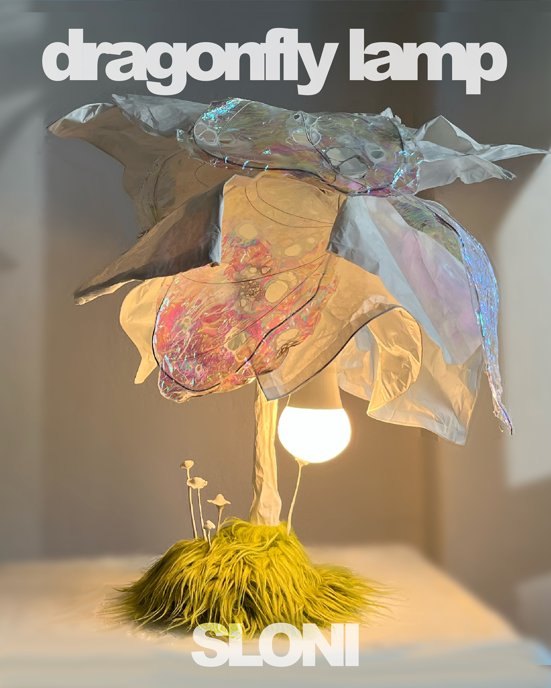 SLONI dragonfly lamp