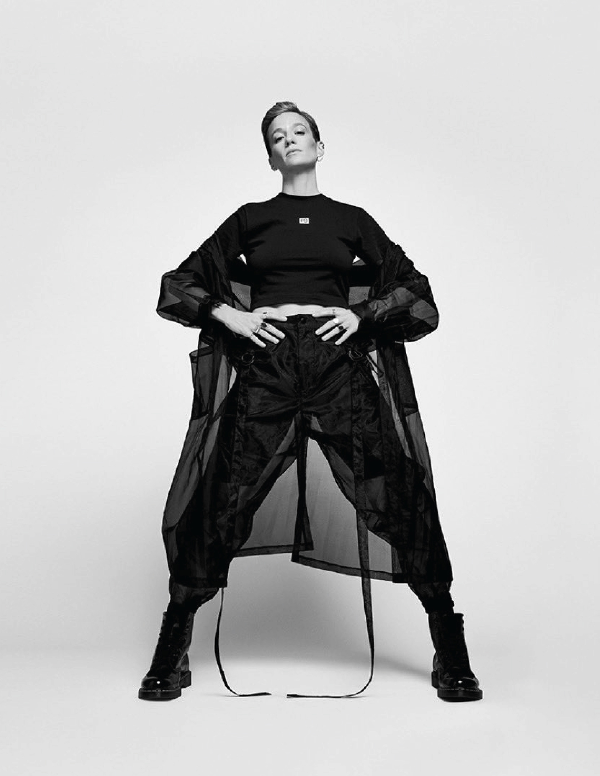 MEGAN RAPINOE IN RE-INC BLACK AND WHITE CAPSULE