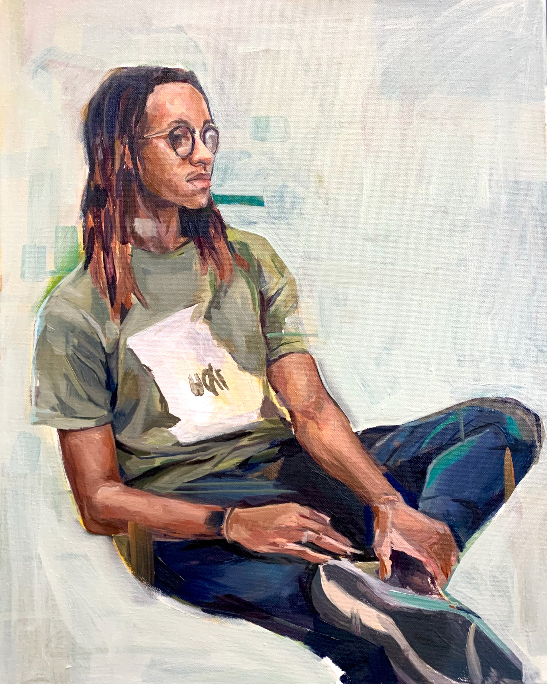 "Figure Study," 2021 / 18" x 24" / NFS