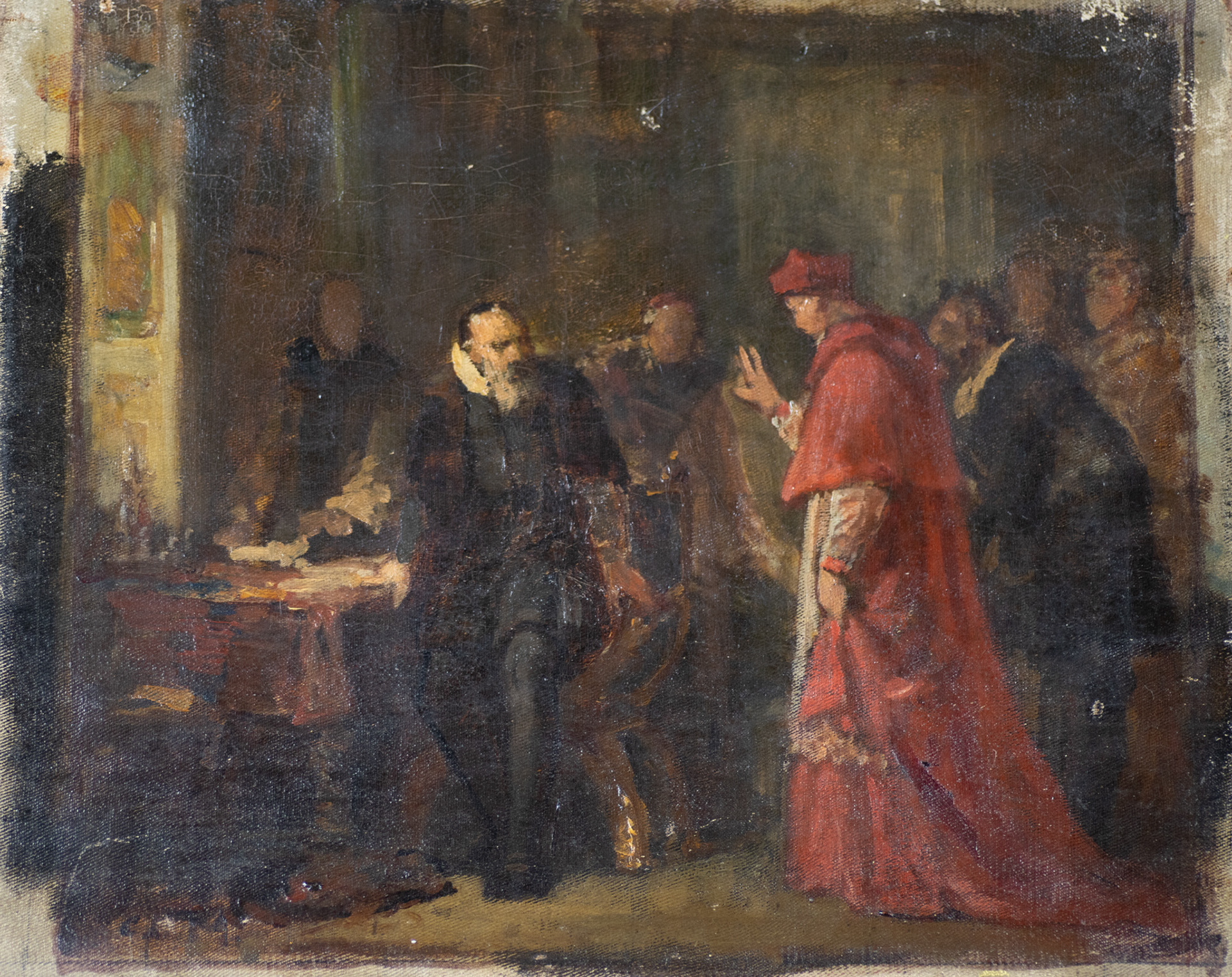 Esquisse de Charles-Louis Lucien Muller