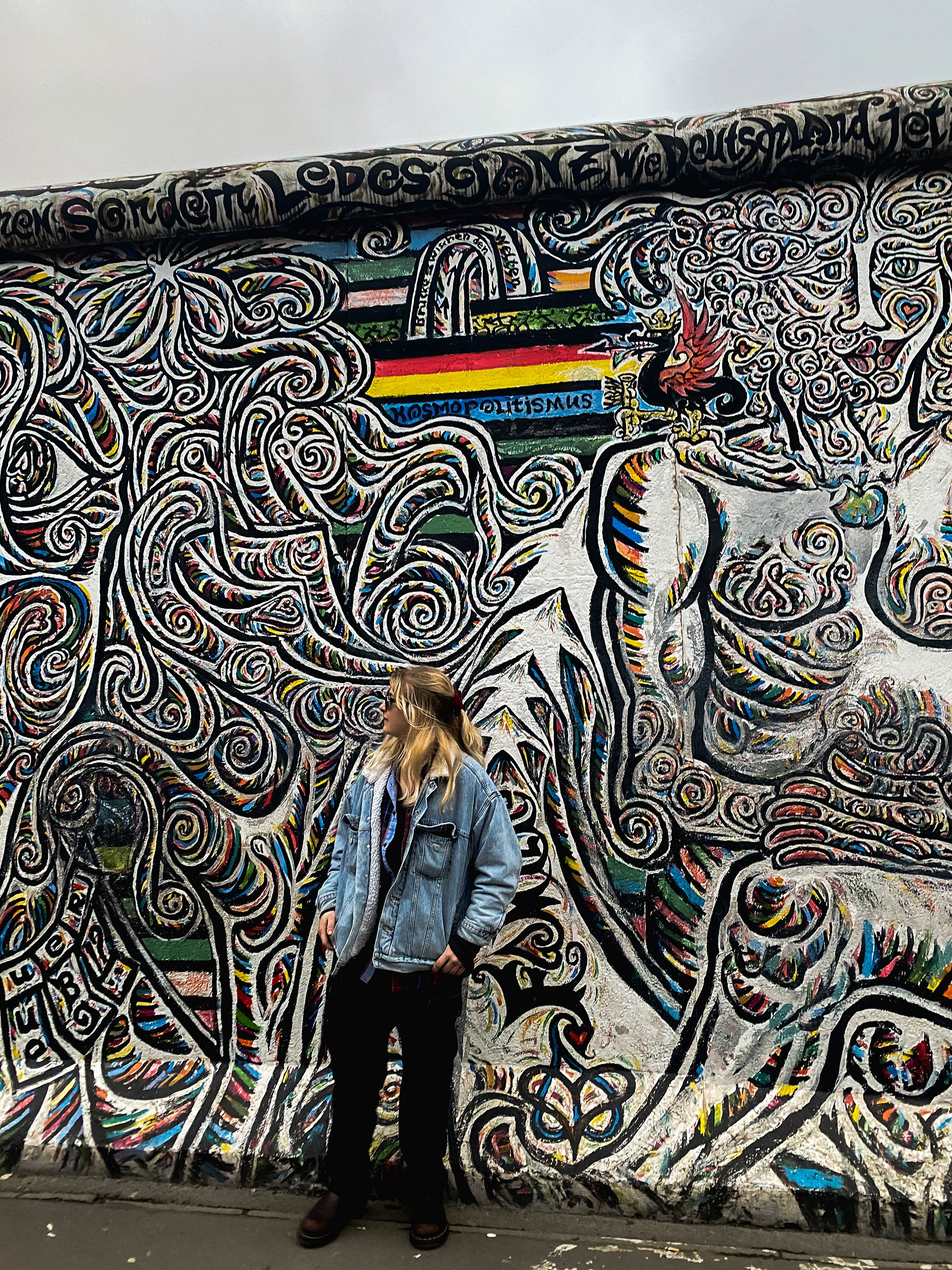The East Gallery of the Berlin Wall - Berlin, Germany, 2021