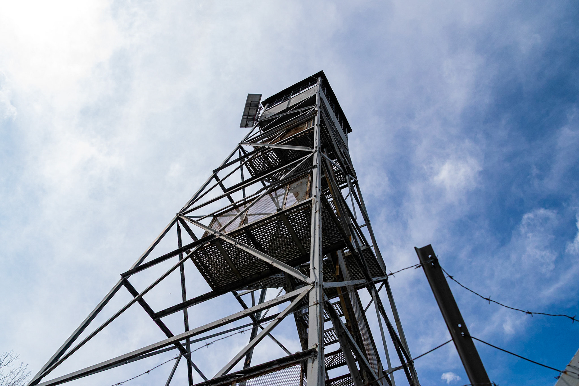 This old fire tower was watching over Bernheim Forest. It was unfortunately closed to the public. I would have loved to get a shot of Louisville from the top.