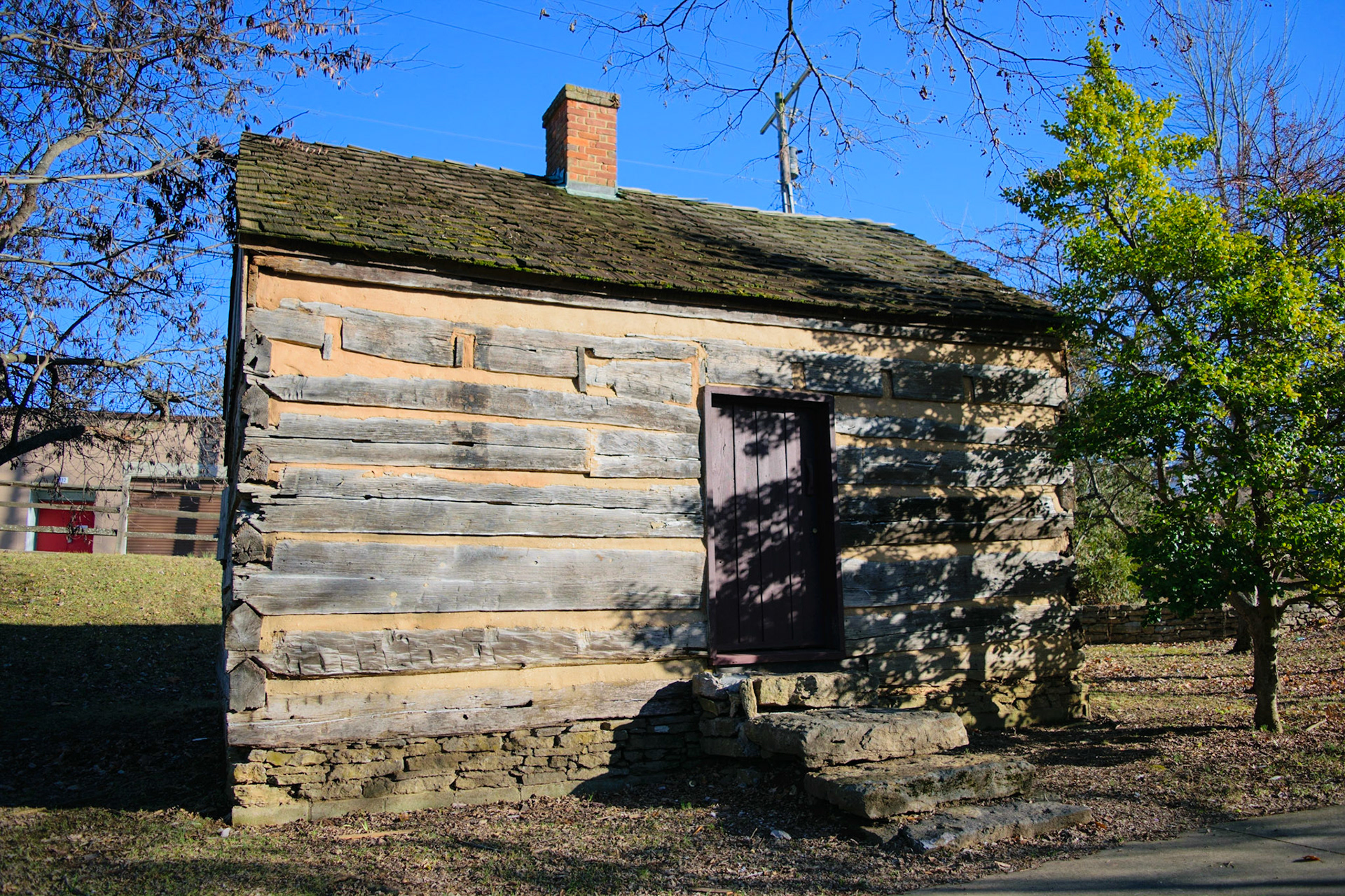 This is an old building still standing in Royal Springs Park in Georgetown.