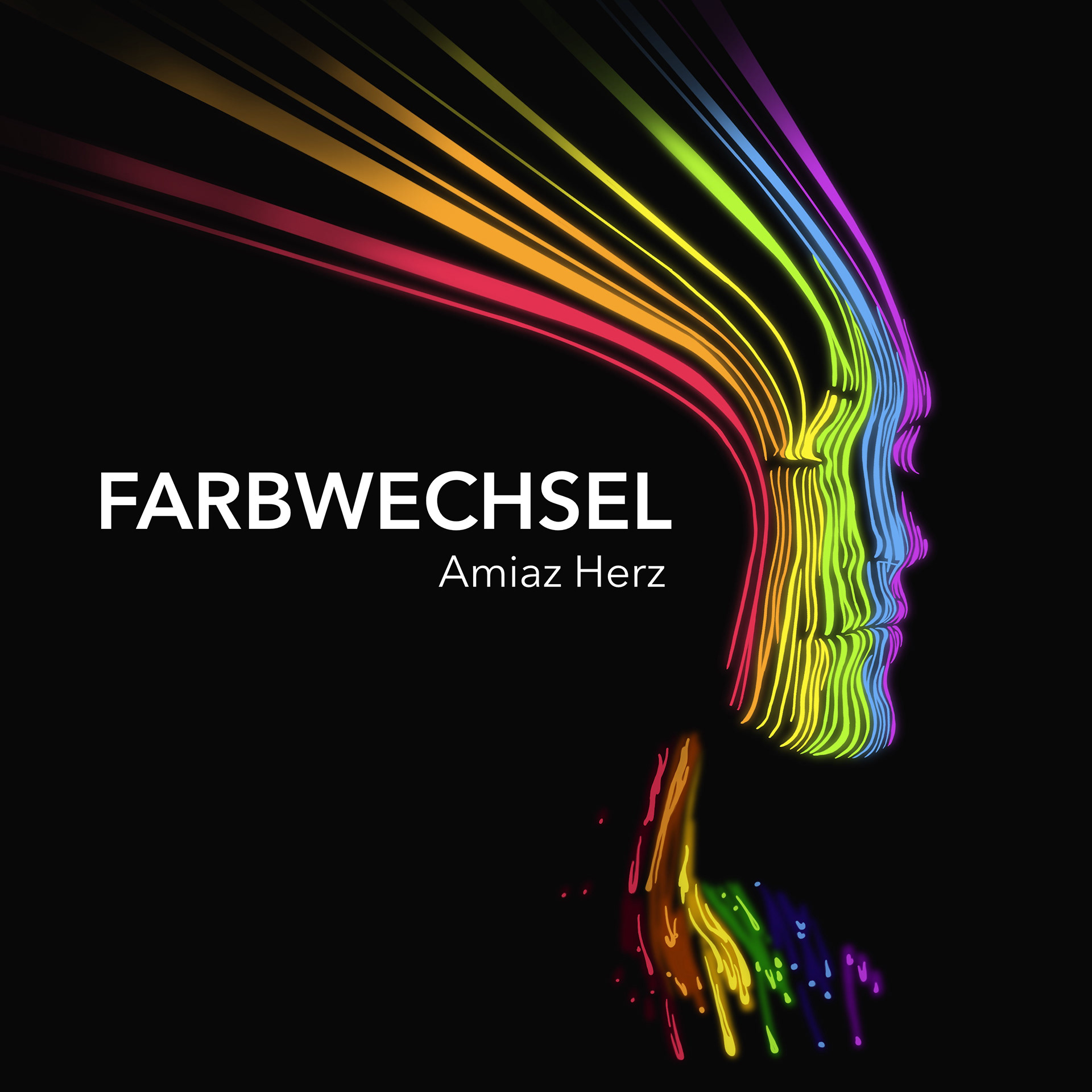 Musikcover für Amiaz Herz - Farbwechsel