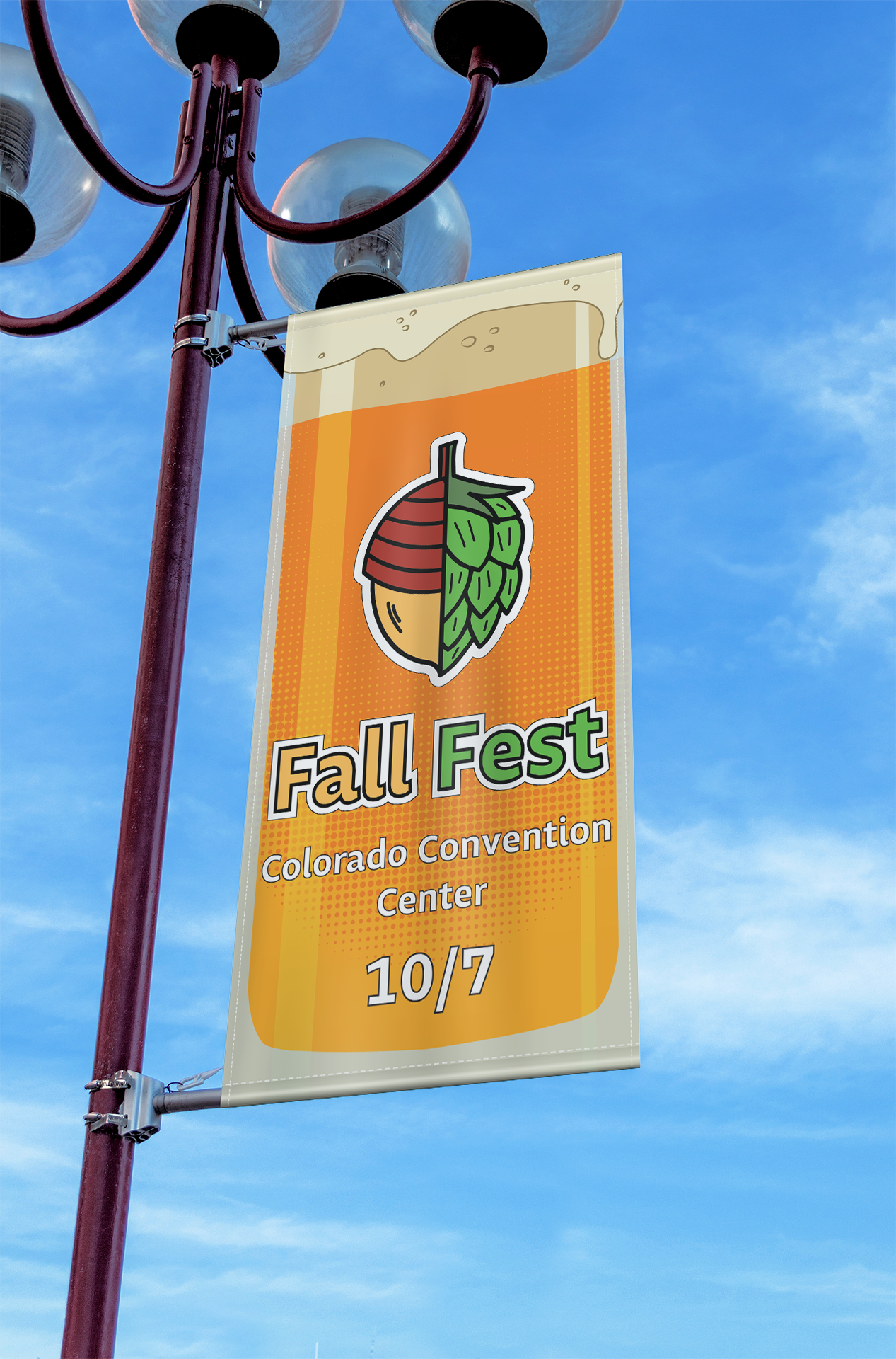 Street Post Banner